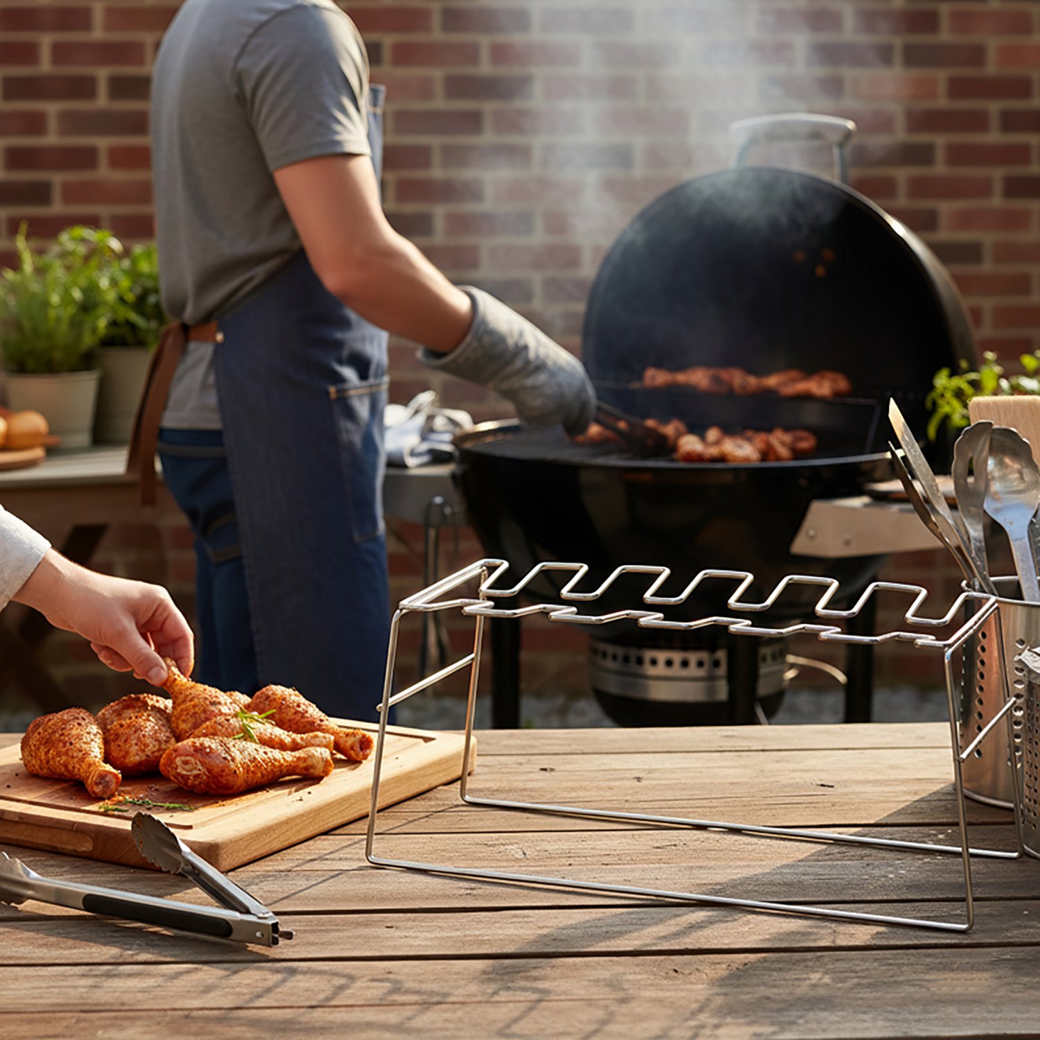Outdoor Gourmet Vertical Chicken Drumstick Rack                                                                                  - view number 3