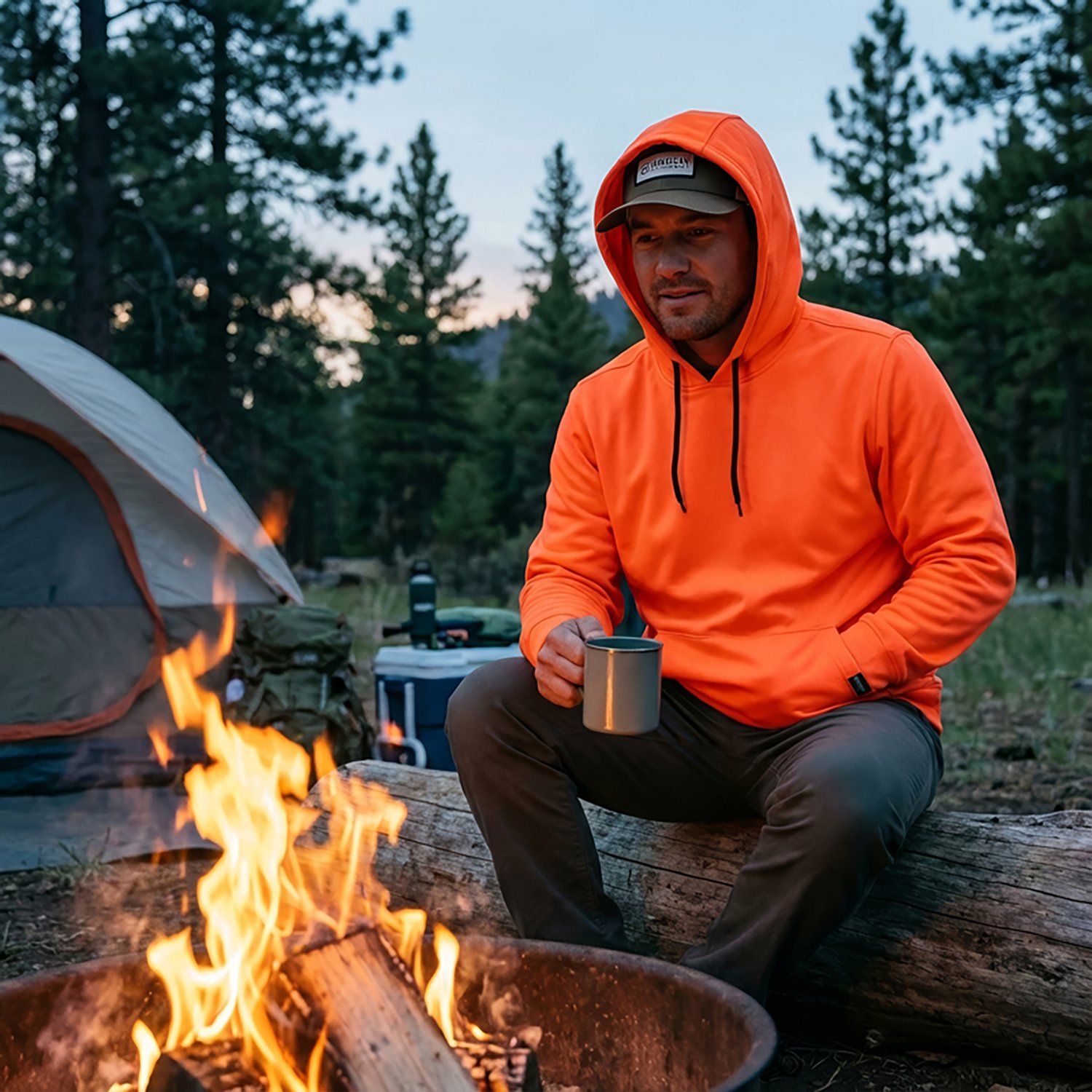 Magellan Outdoors Men's Blaze Fleece Hoodie - view number 3