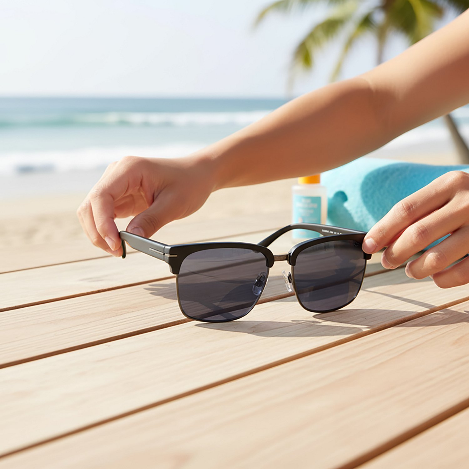 Maverick Lifestyle Retro Square Sunglasses - view number 4