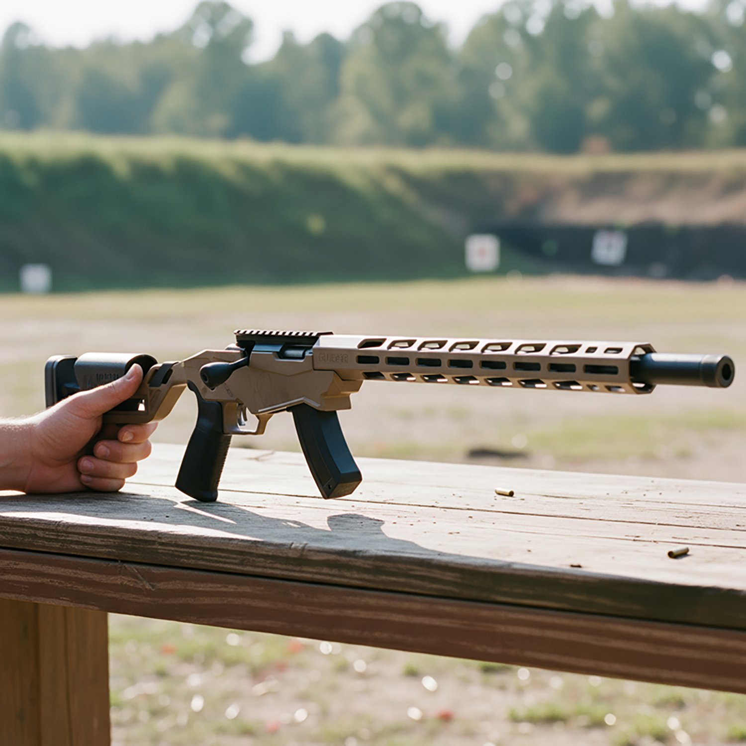 Ruger Precision Rimfire FDE 22LR Rifle                                                                                           - view number 5