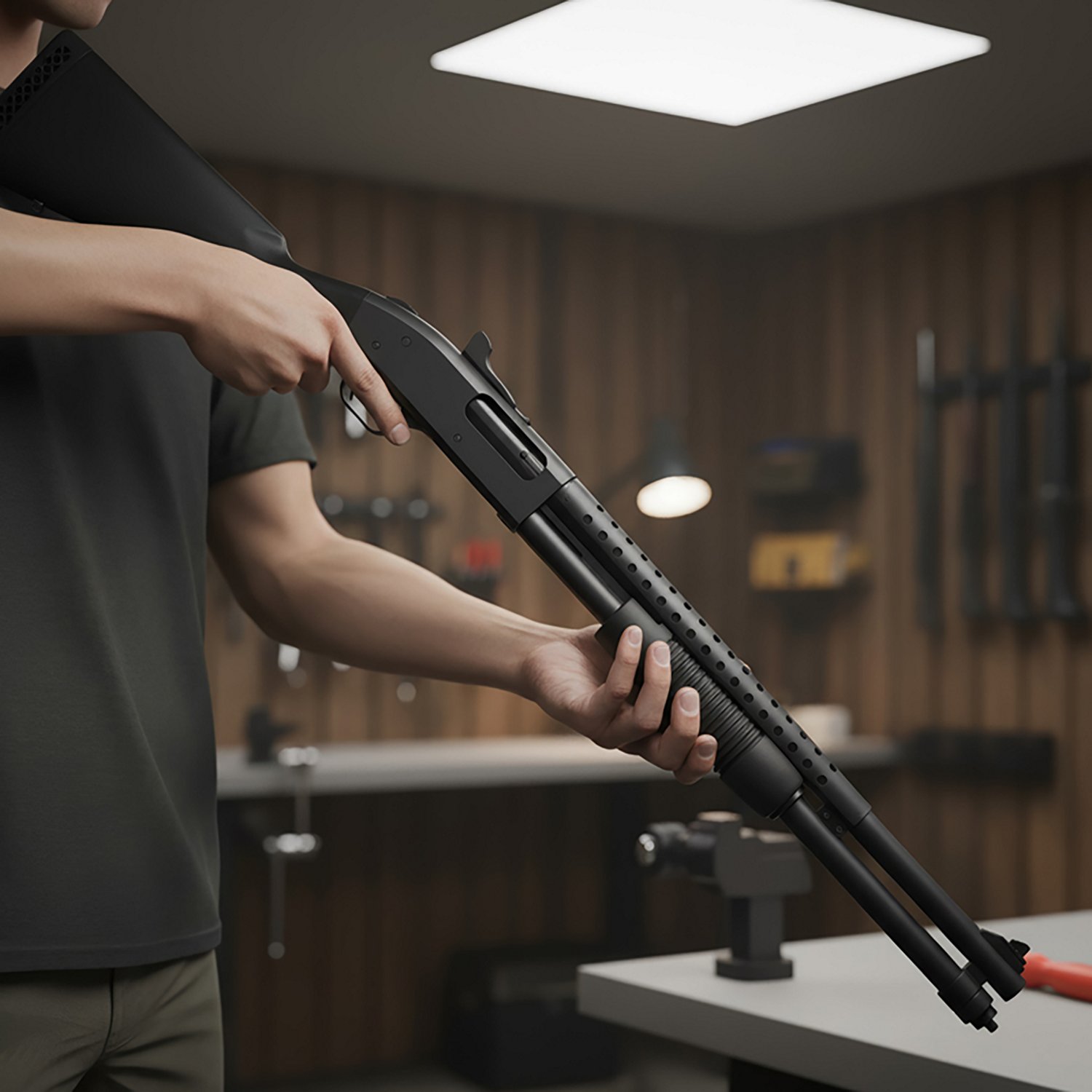 Mossberg 590 12 Gauge Pump-Action Shotgun - view number 2
