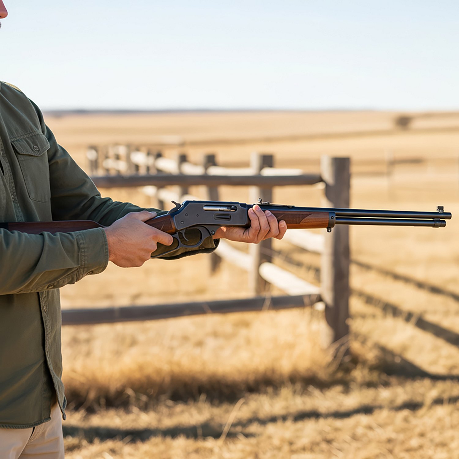 Henry Steel 30-30 Lever Action Rifle - view number 2