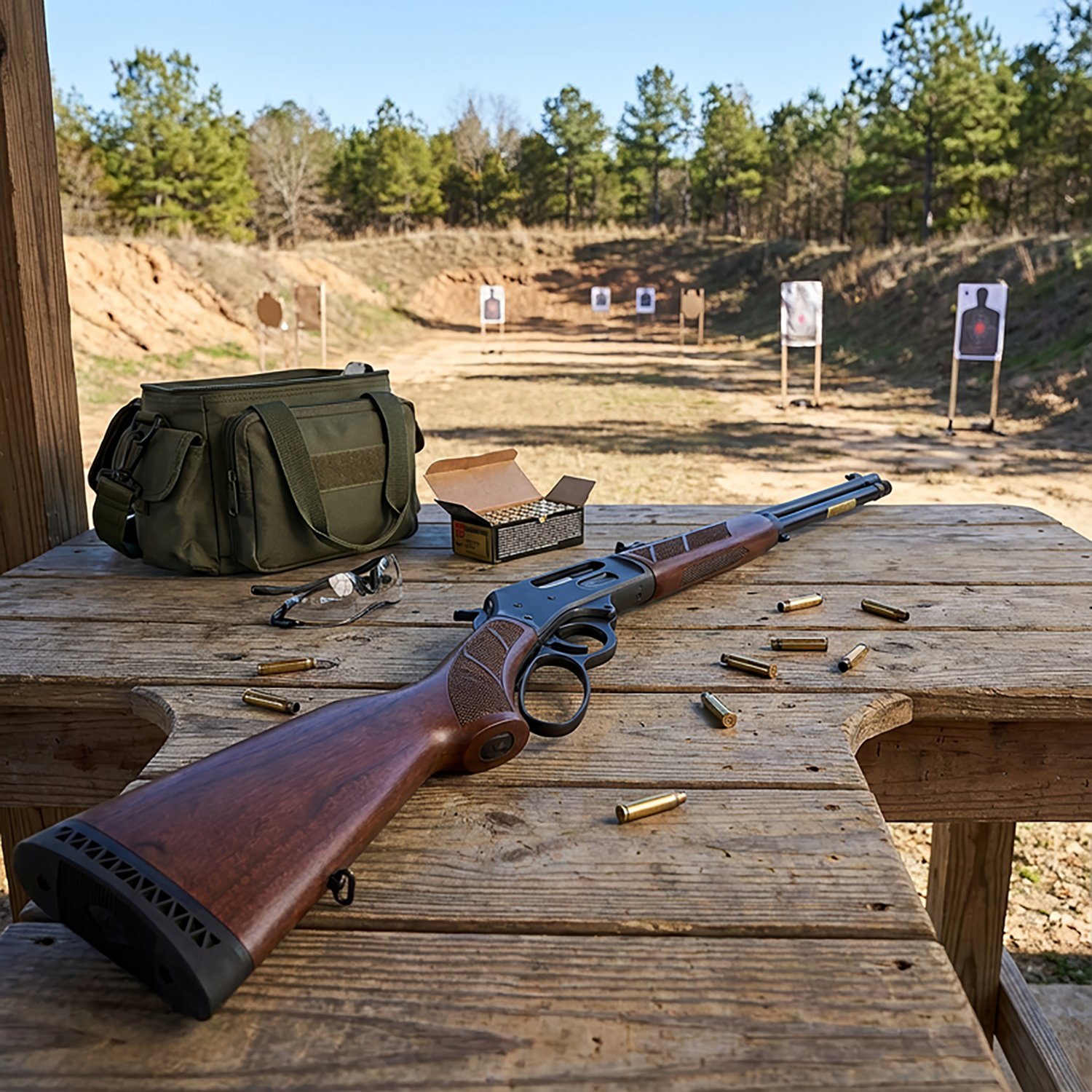 Henry Steel .45-70 Lever Action Rifle - view number 2