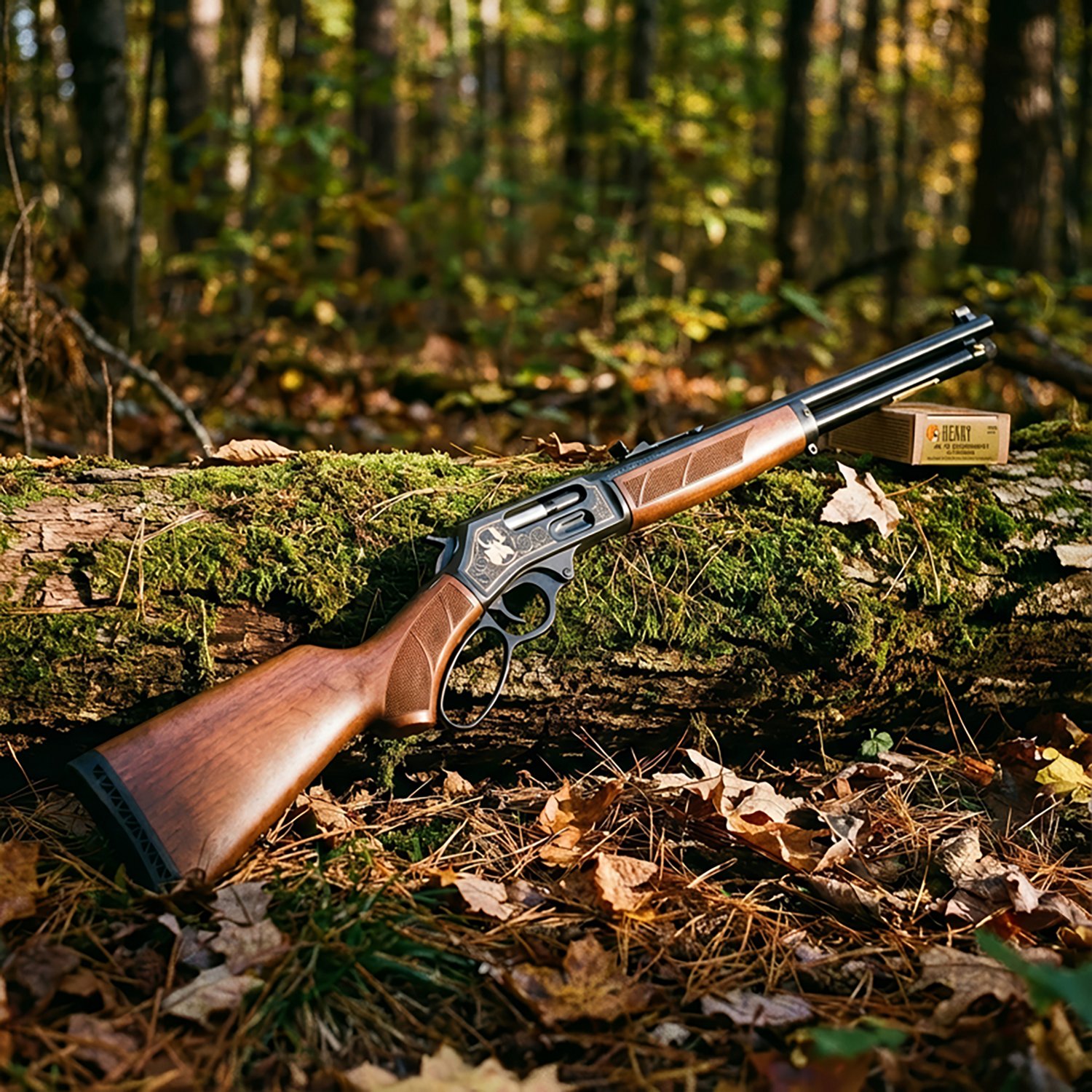 Henry Steel Wildlife .45-70 Lever Action Rifle - view number 3