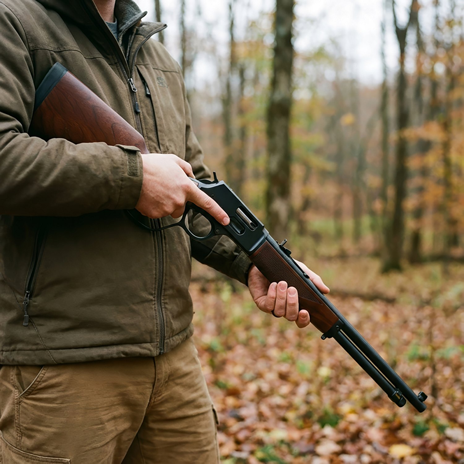 Henry Big Boy Large Loop Side Gate Steel .45 Colt Lever-Action Rifle - view number 3