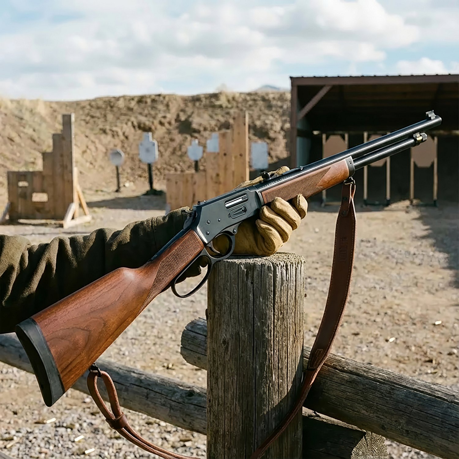 Henry Big Boy Side Gate Steel Carbine .45 Colt Lever-Action Rifle - view number 2