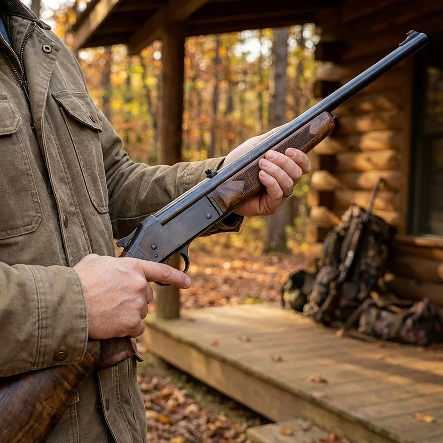 Henry Single Shot .450 Bushmaster Centerfire Rifle - view number 3