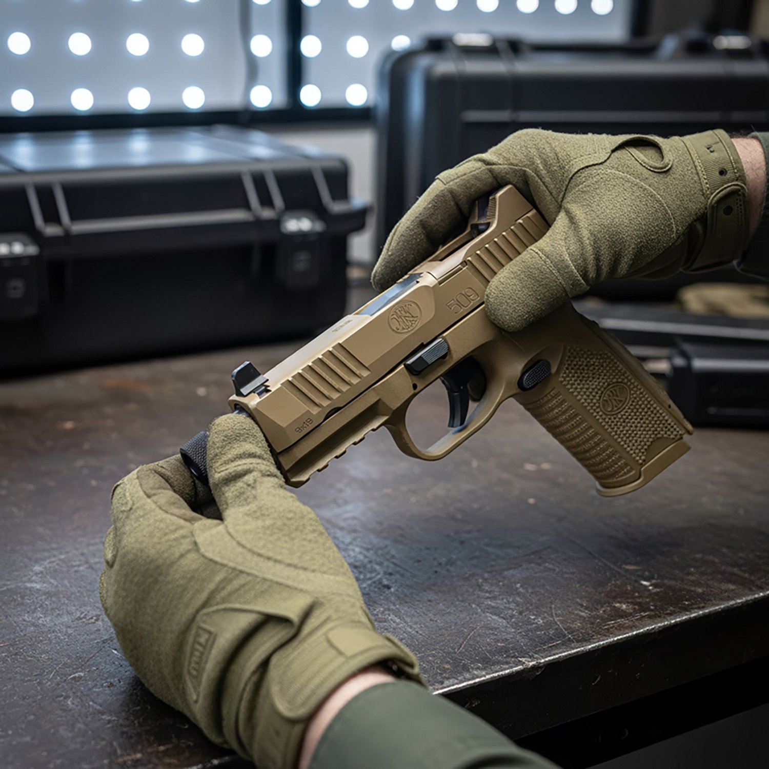 FN 509 Tactical FDE 9mm Pistol - view number 5