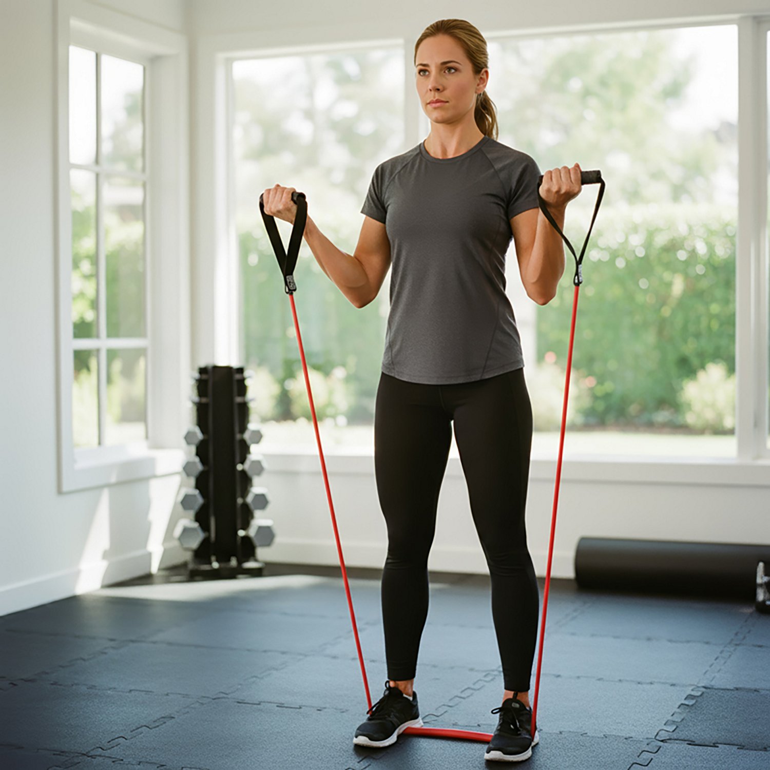 GoFit Medium Pro Grade Power Tube with Handle - view number 6