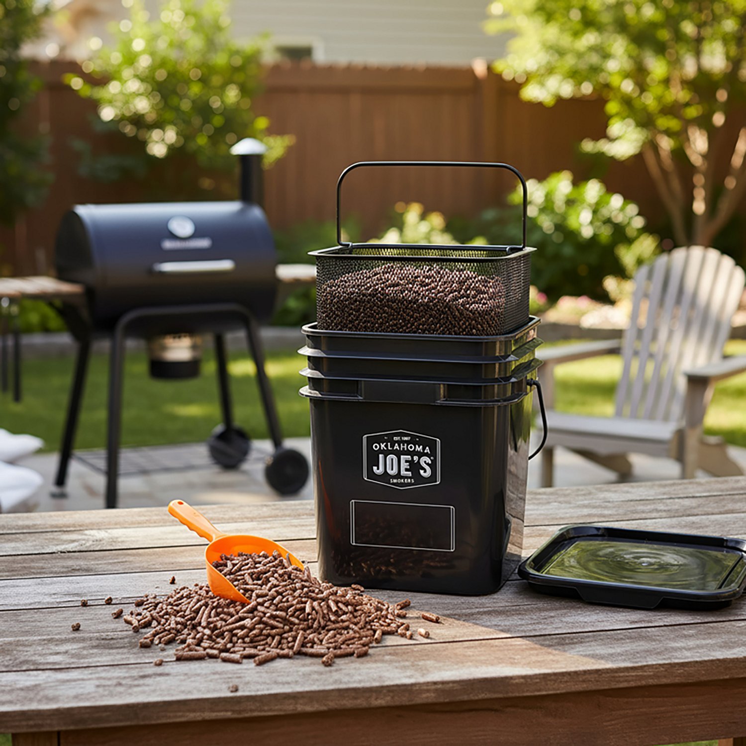 Oklahoma Joe's 3-Piece Pellet Bucket Kit                                                                                         - view number 2