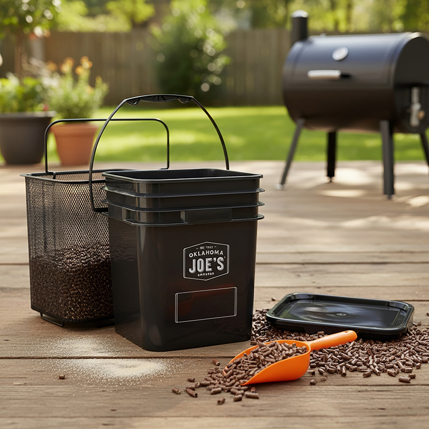 Oklahoma Joe's 3-Piece Pellet Bucket Kit                                                                                         - view number 3