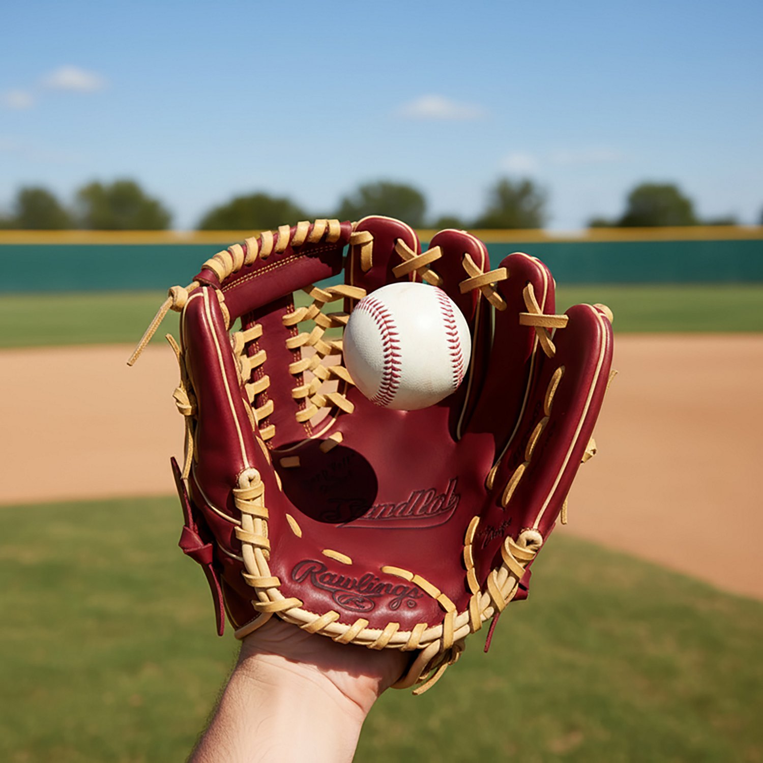 Rawlings 11.75"  Adult Sandlot Series Mod Trap Baseball Glove - view number 6