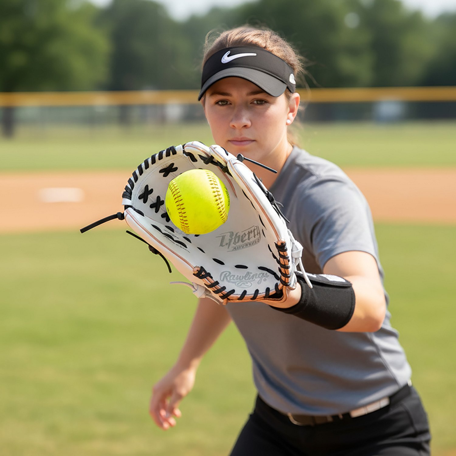 Rawlings 12" Liberty Advanced Basket -Hinge-Web Fastpitch Glove - view number 6