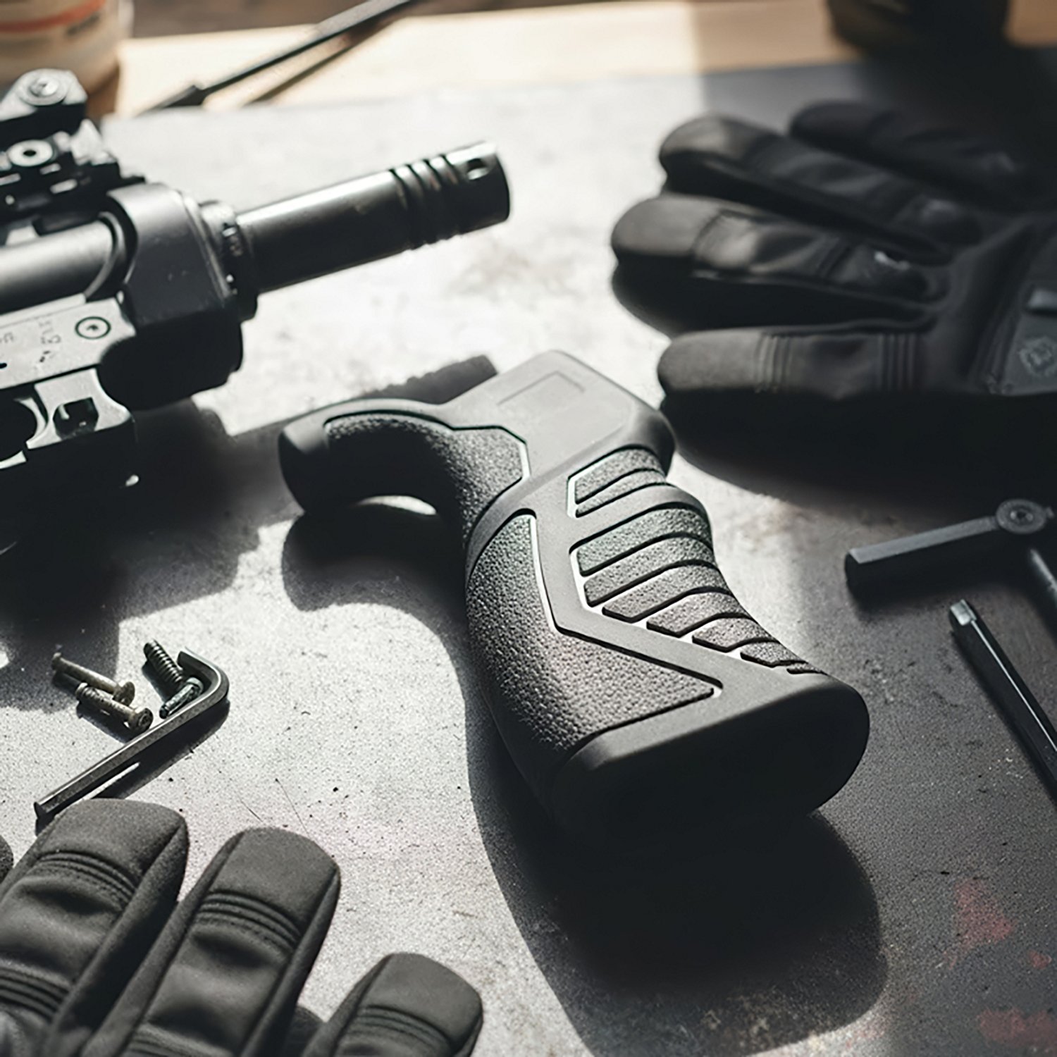 XTS Tactical Ergonomic Rubberized Air Pistol Grip - view number 6