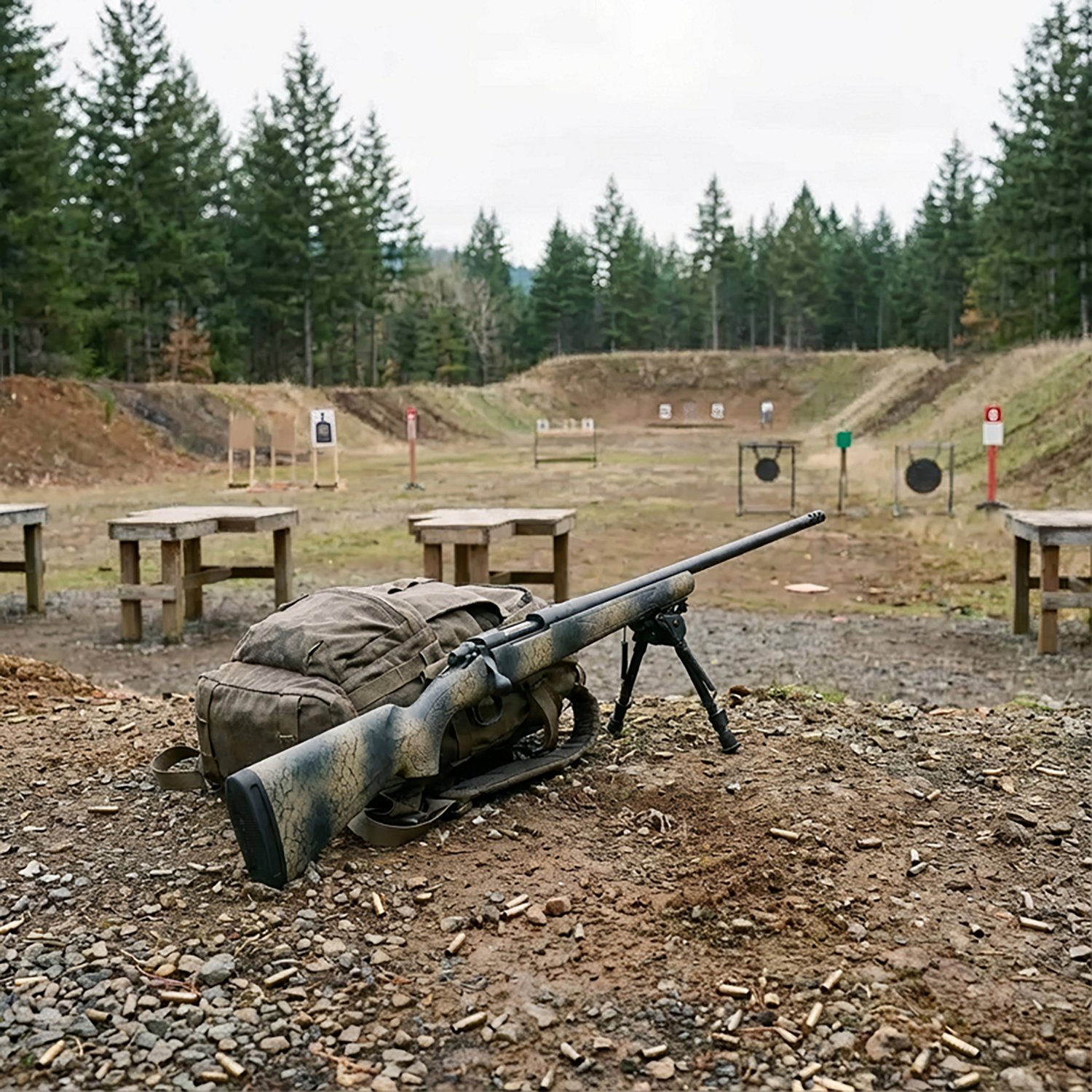 Bergara B14S522 B-14 Ridge Wilderness 6.5 Creedmoor Bolt Action Rifle  - view number 2