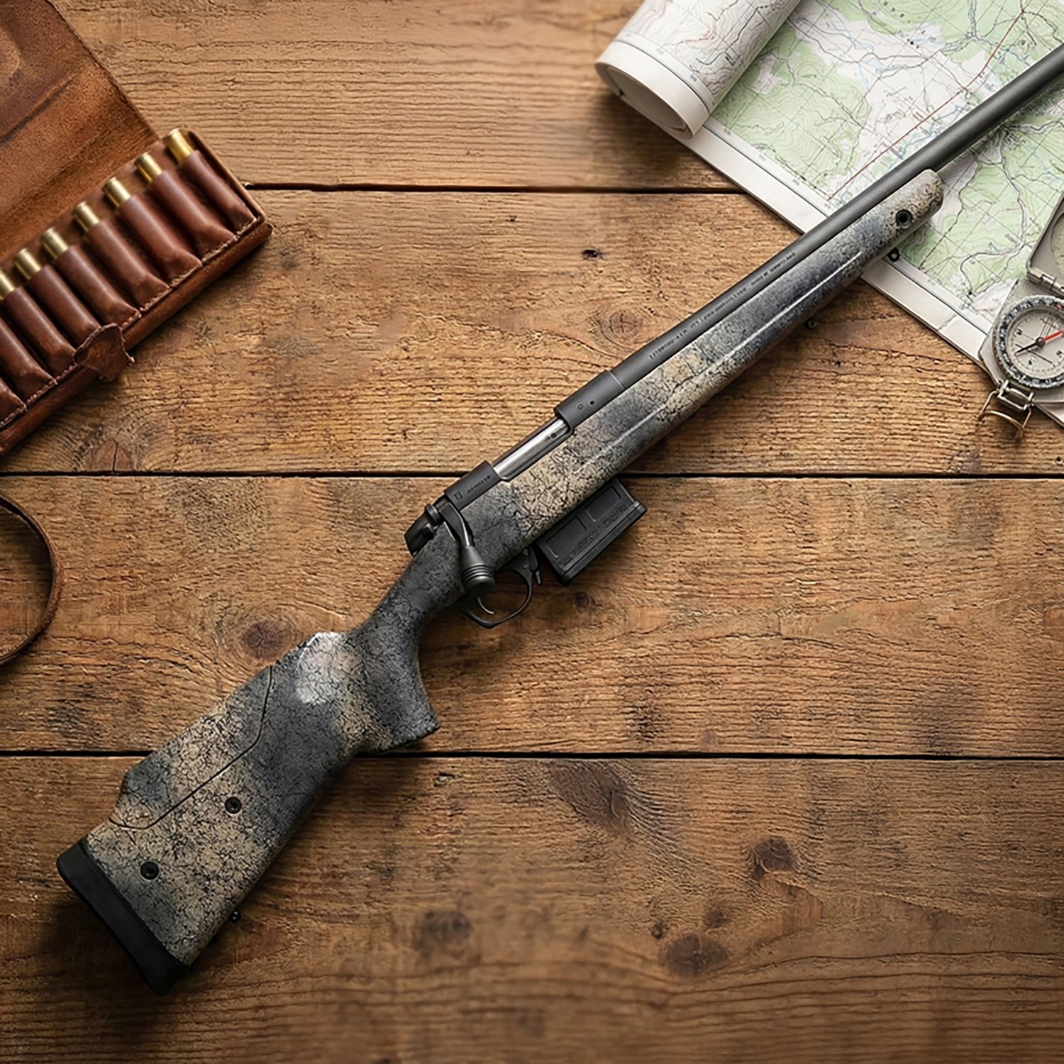 Bergara B14S652 B-14 Terrain Wilderness 6.5 Creedmoor Bolt Action Rifle                                                          - view number 3