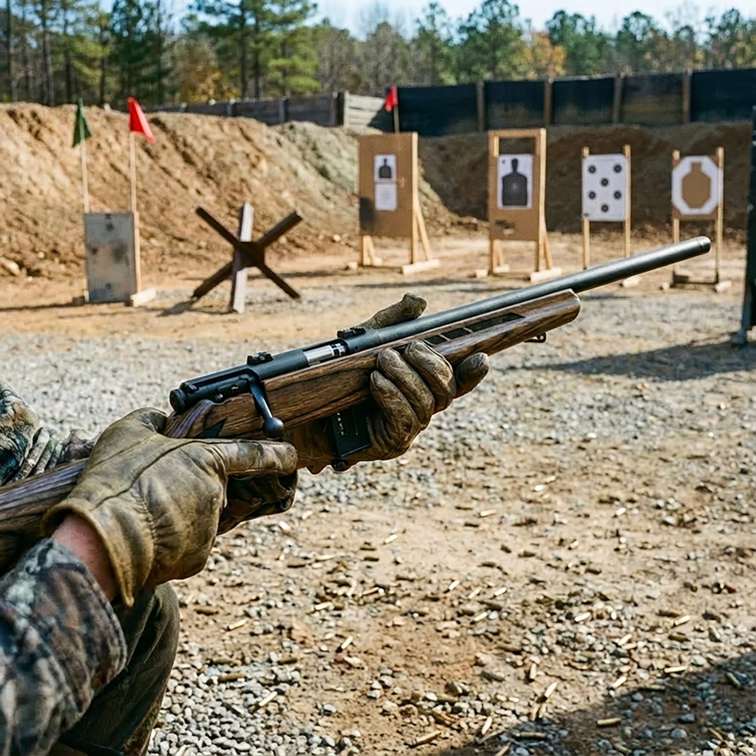 Savage 96637 Mark II Minimalist .17 HMR Bolt Action Rimfire Rifle  - view number 2