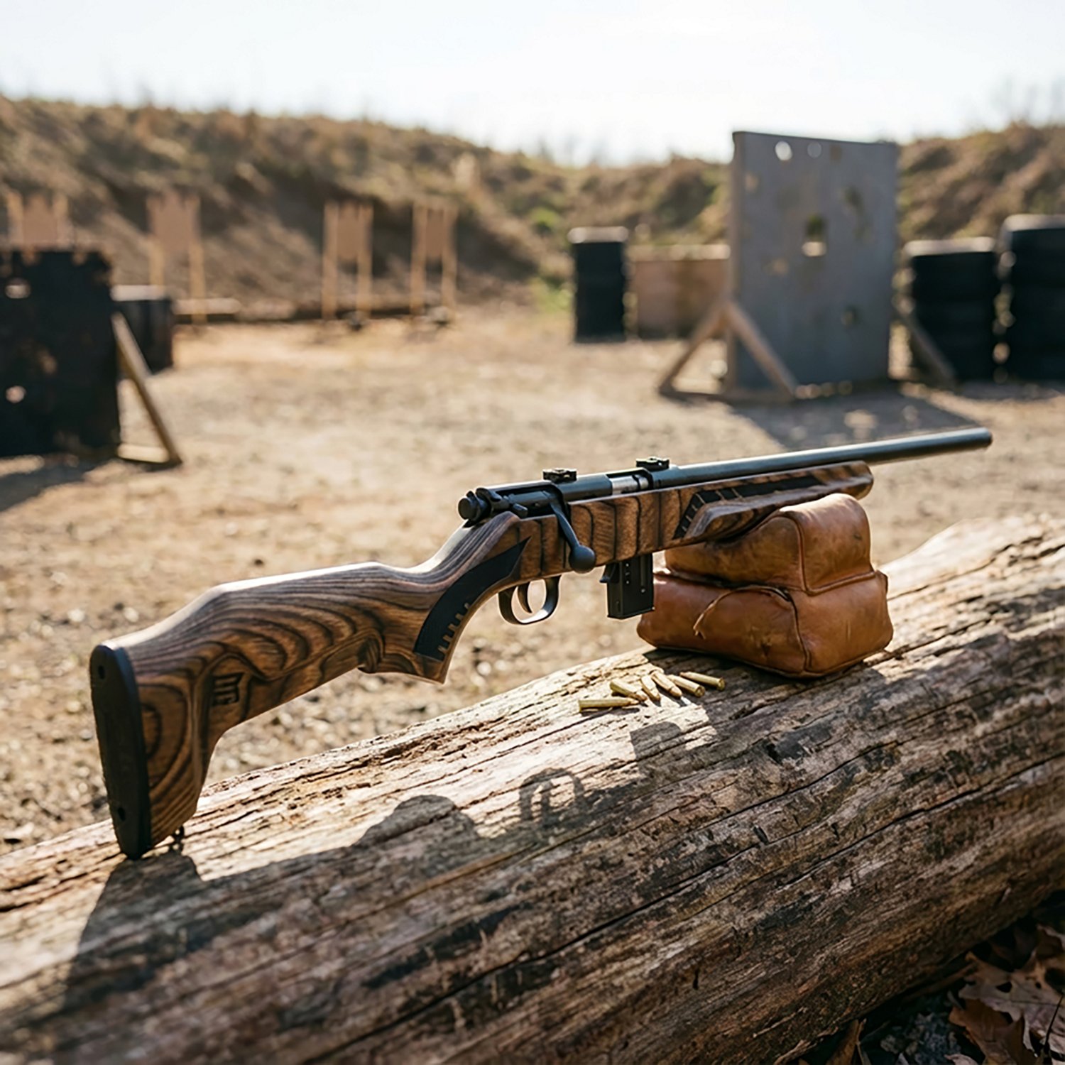 Savage 96637 Mark II Minimalist .17 HMR Bolt Action Rimfire Rifle  - view number 3