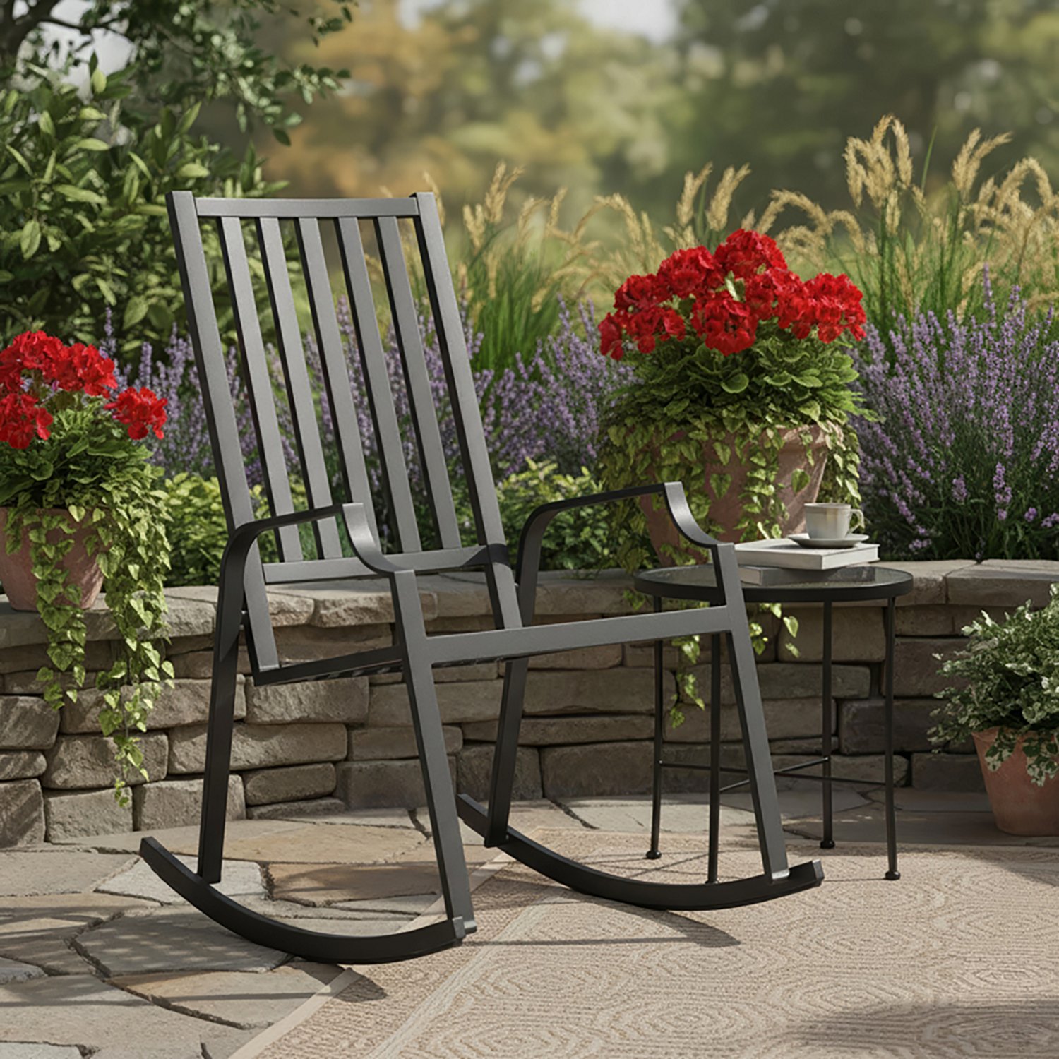 Mosaic Traditional Rocking Chair - view number 5