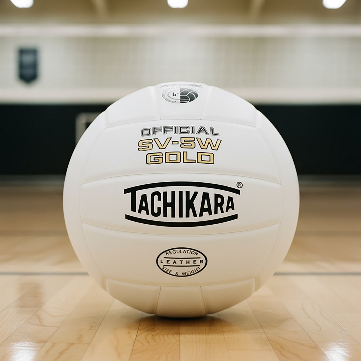 Tachikara Premium Leather Dual Bladder NFHS Approved Indoor Volleyball - view number 2