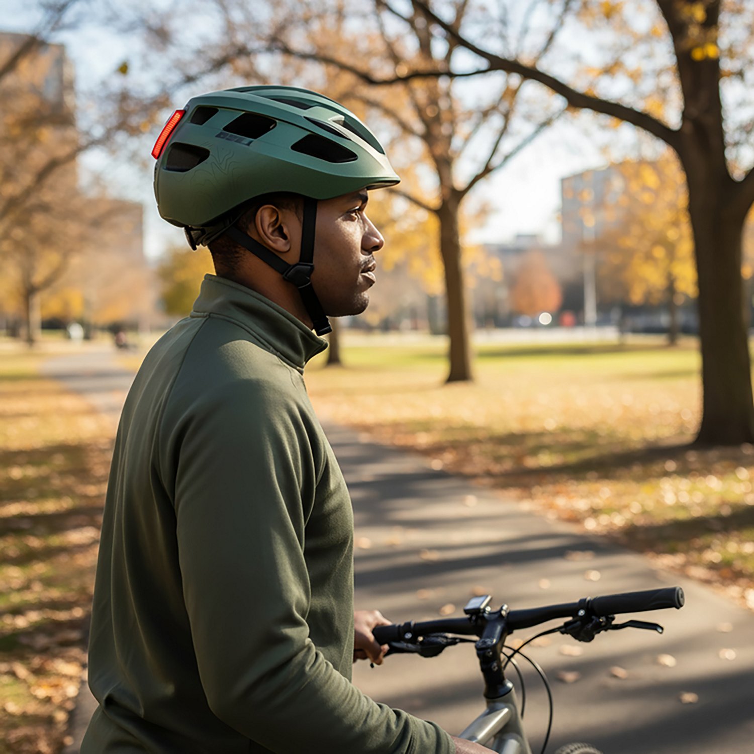 Bell Adults' Nixon Lighted Helmet