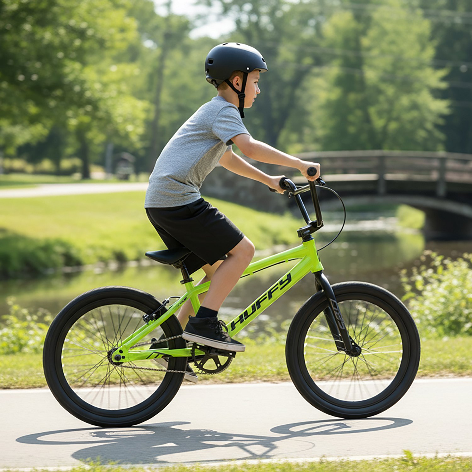 Huffy Boys' Exist AL 20 in BMX Bike | Academy