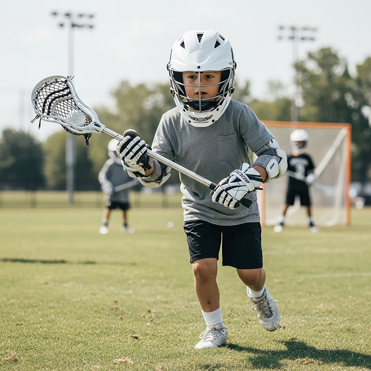 Cascade Youth Boys' CSR Lacrosse Helmet                                                                                          - view number 4