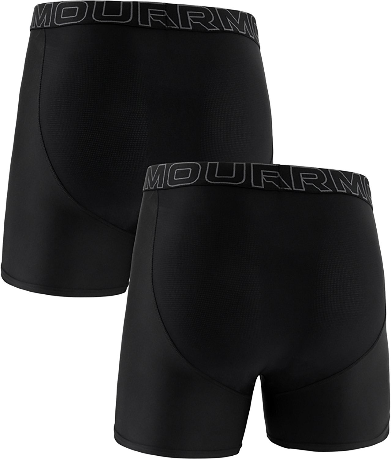 Under Armour Men's Performance Tech Pouch Solid 6" Boxer Briefs 2-Pack - view number 2