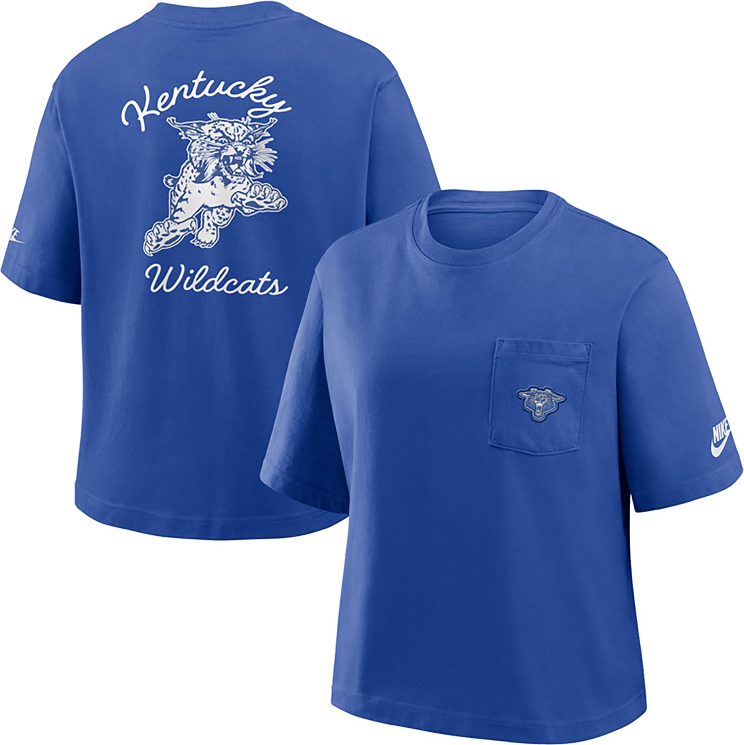 Nike Women's University of Kentucky Legacy Pocket Boxy Graphic T-shirt