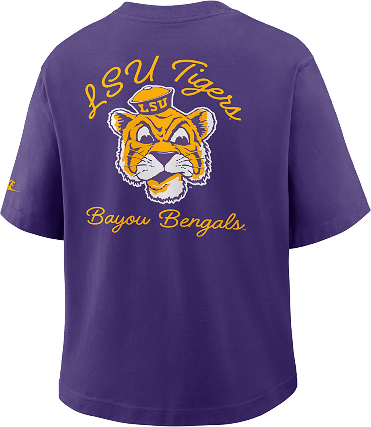 Nike Women's Louisiana State University Legacy Pocket Boxy Graphic T-shirt - view number 3