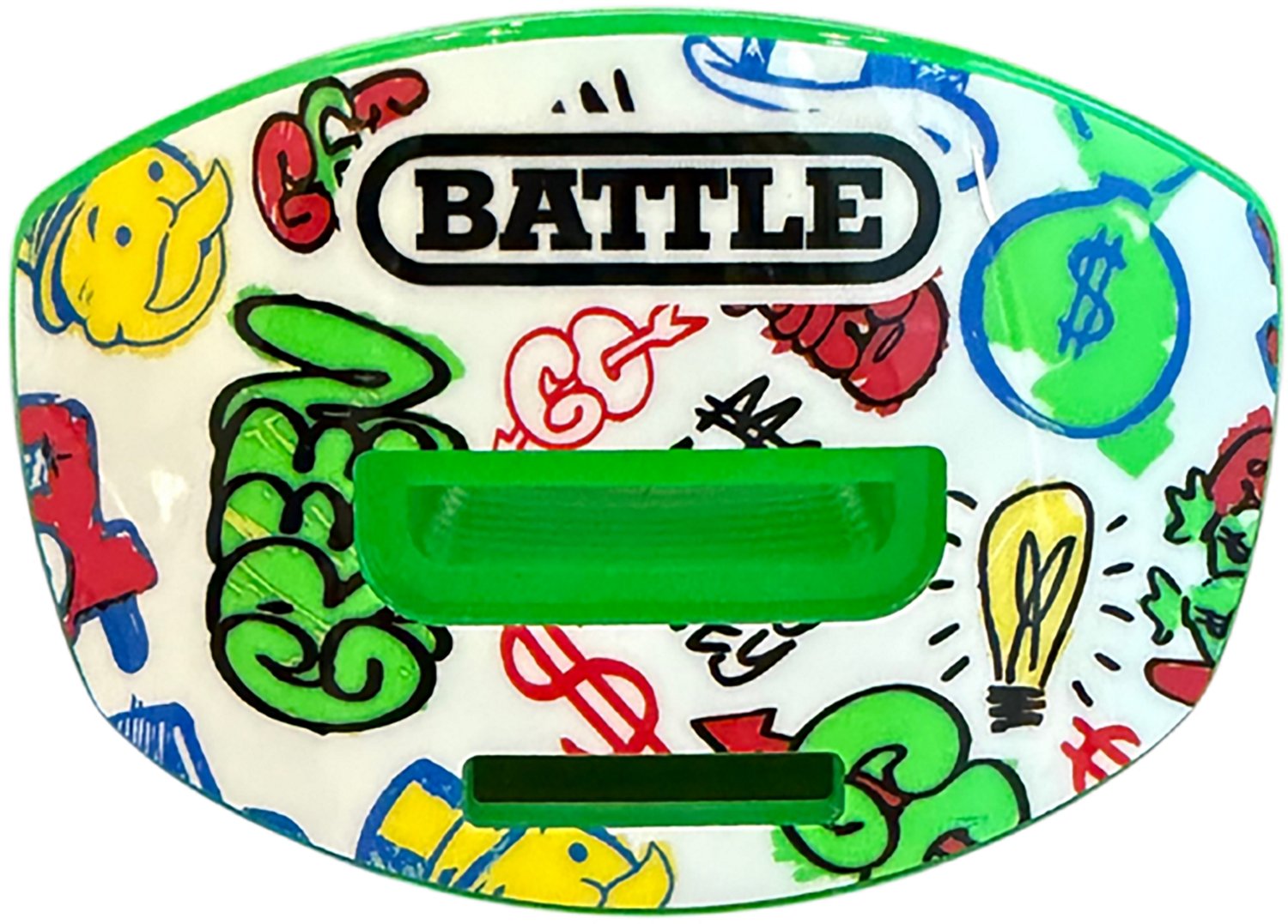 Battle Speed X Street Art Convertible Strap Mouthguard - view number 2