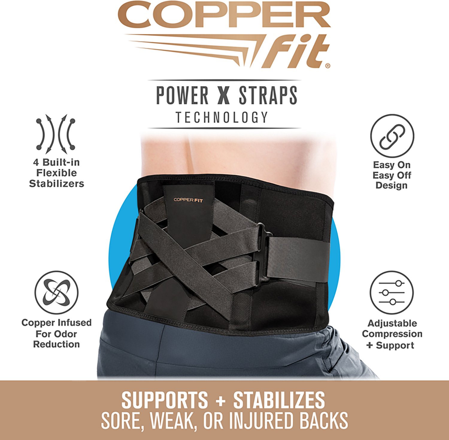 Copper Fit X-Back Waist Back Pro - view number 4