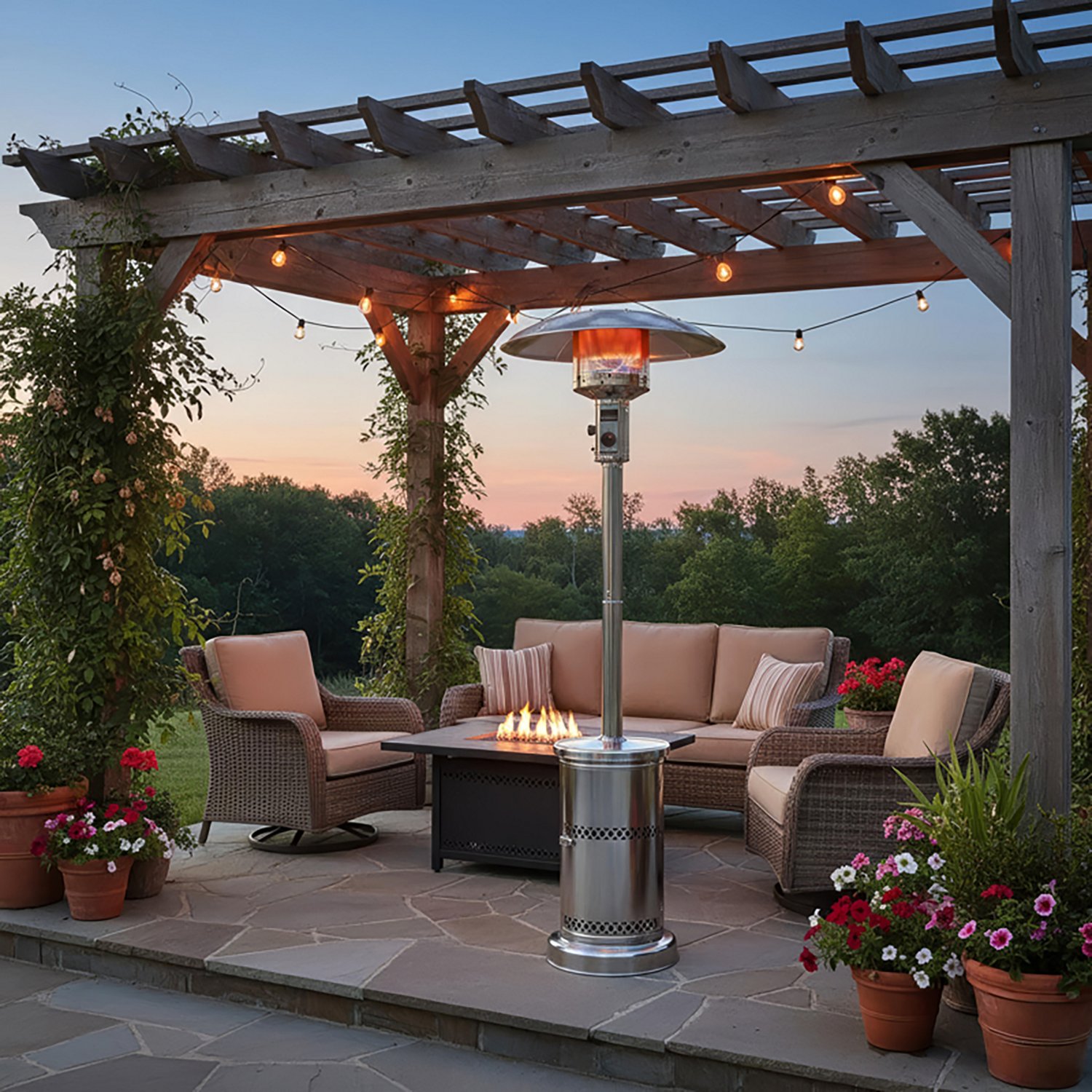 Mosaic Stainless Steel Patio Propane Heater                                                                                      - view number 5