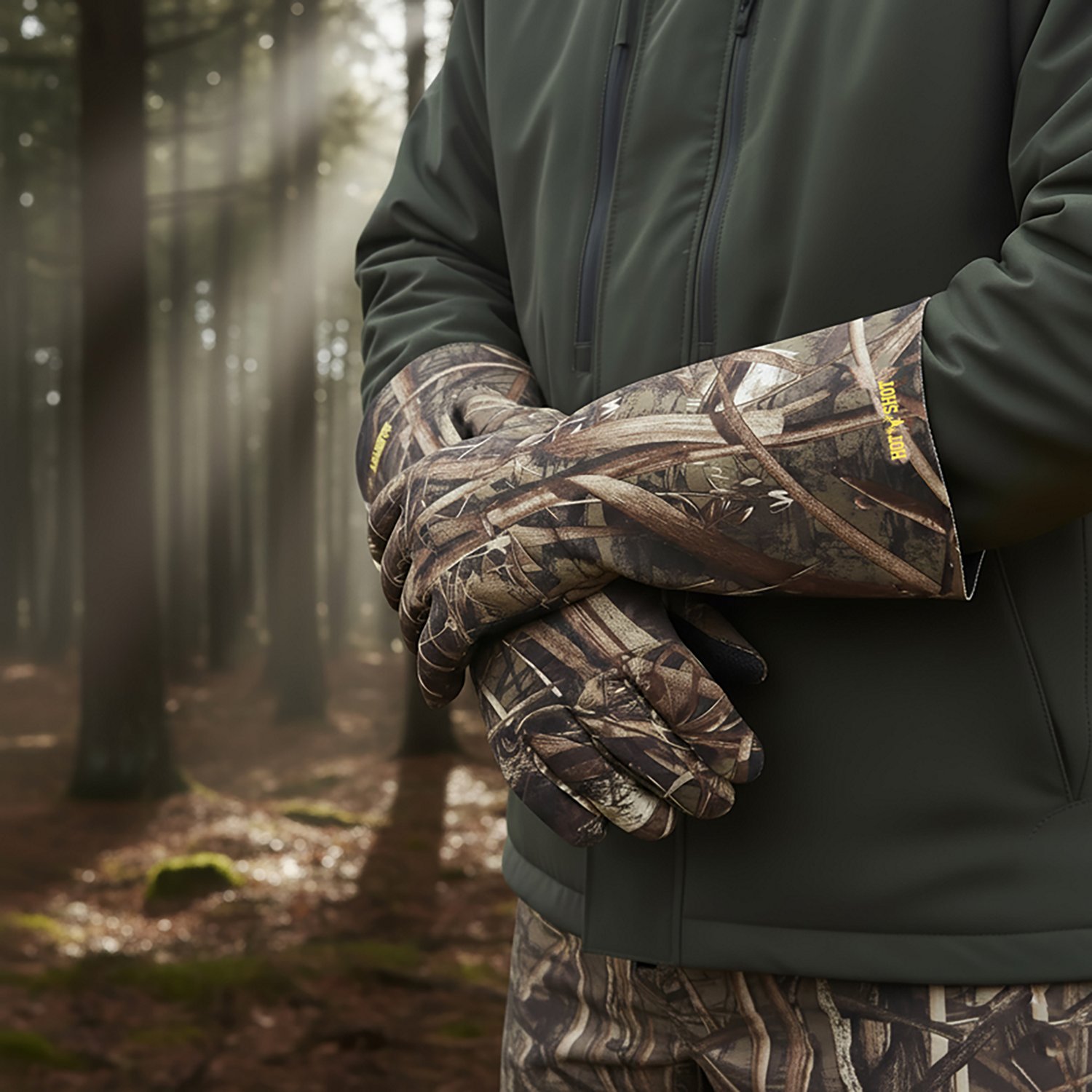 Duck Commander Men's Gauntlet Gloves - view number 2