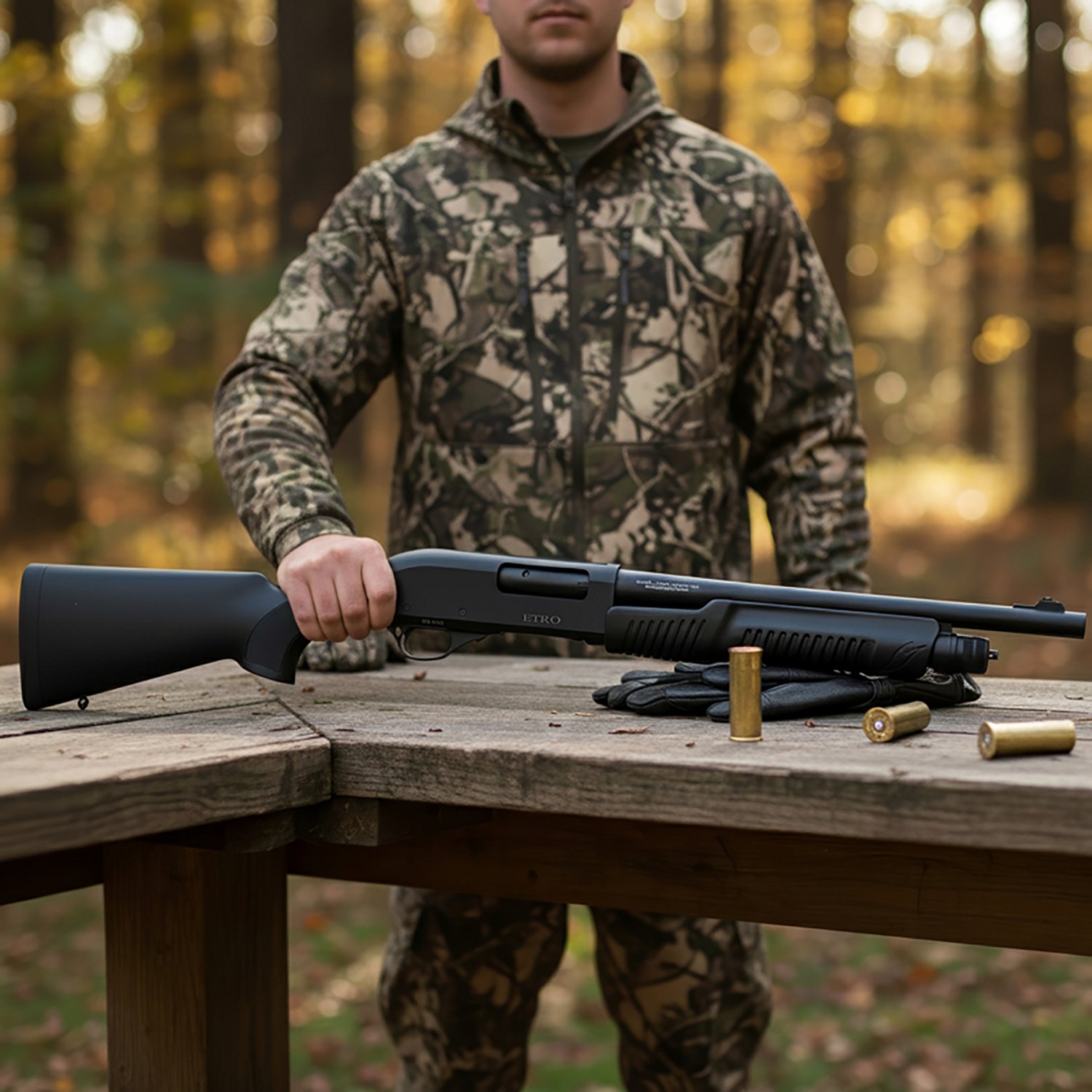 ATA Arms ETRO 09 12 Gauge Pump Action Shotgun - view number 3