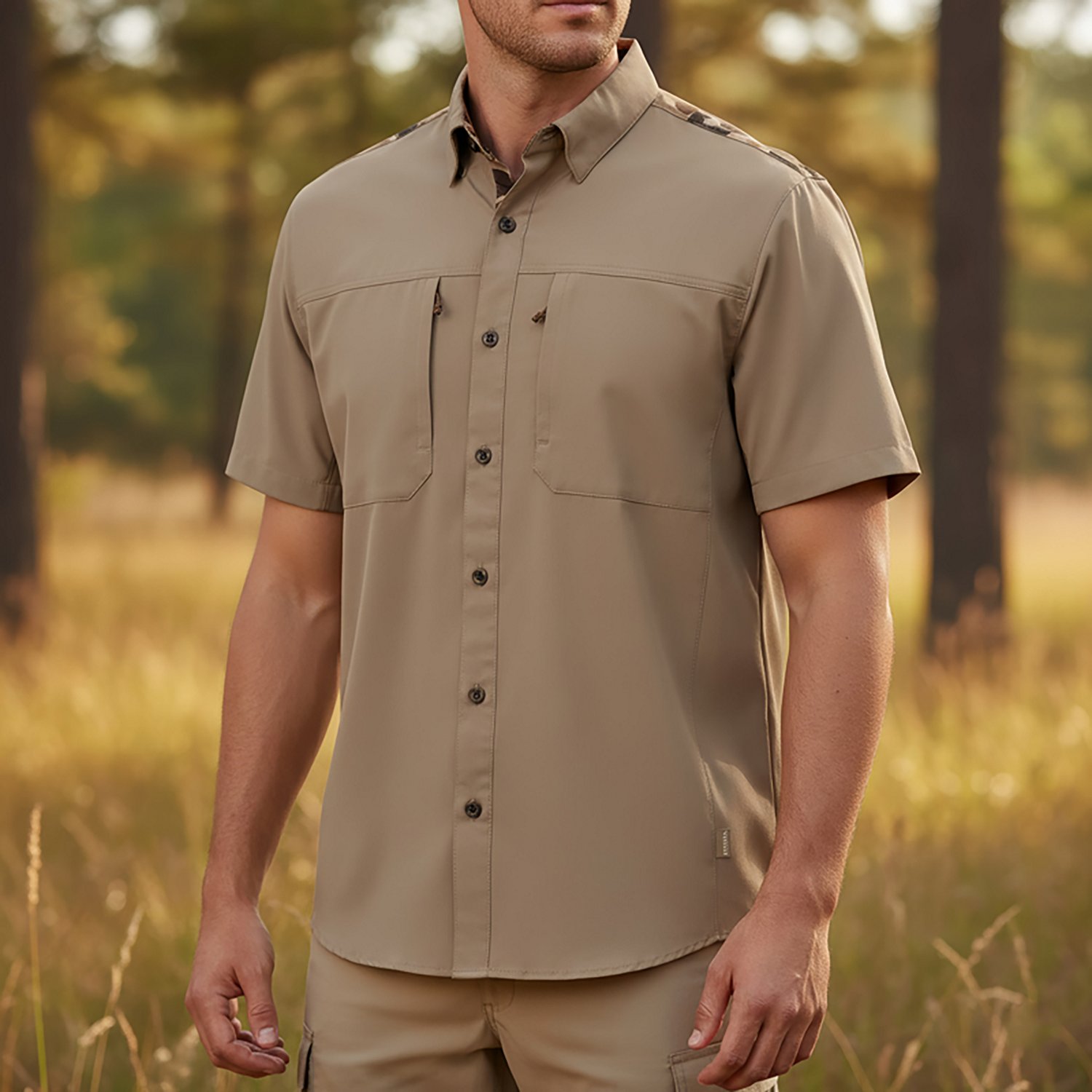 Magellan Outdoors Hunt Gear Men’s Field Deluxe Camo Shirt - view number 3