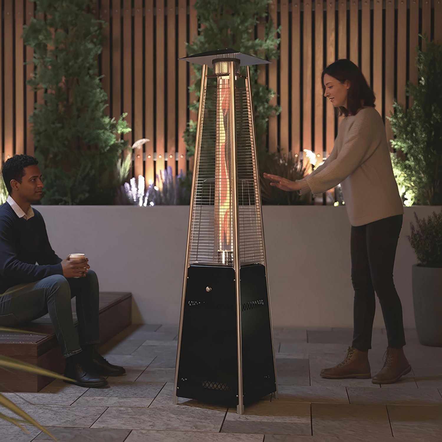 Mosaic Tower Stand Heater - view number 3