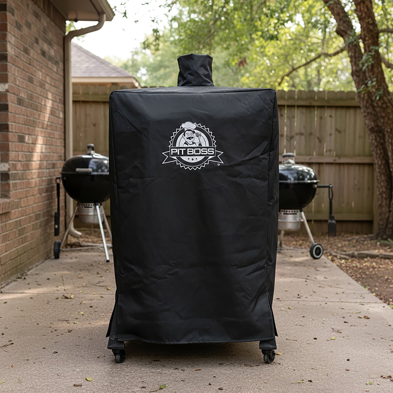 Pit Boss Competition Series V5P2 Weather Resistant Vertical Smoker Cover                                                         - view number 2