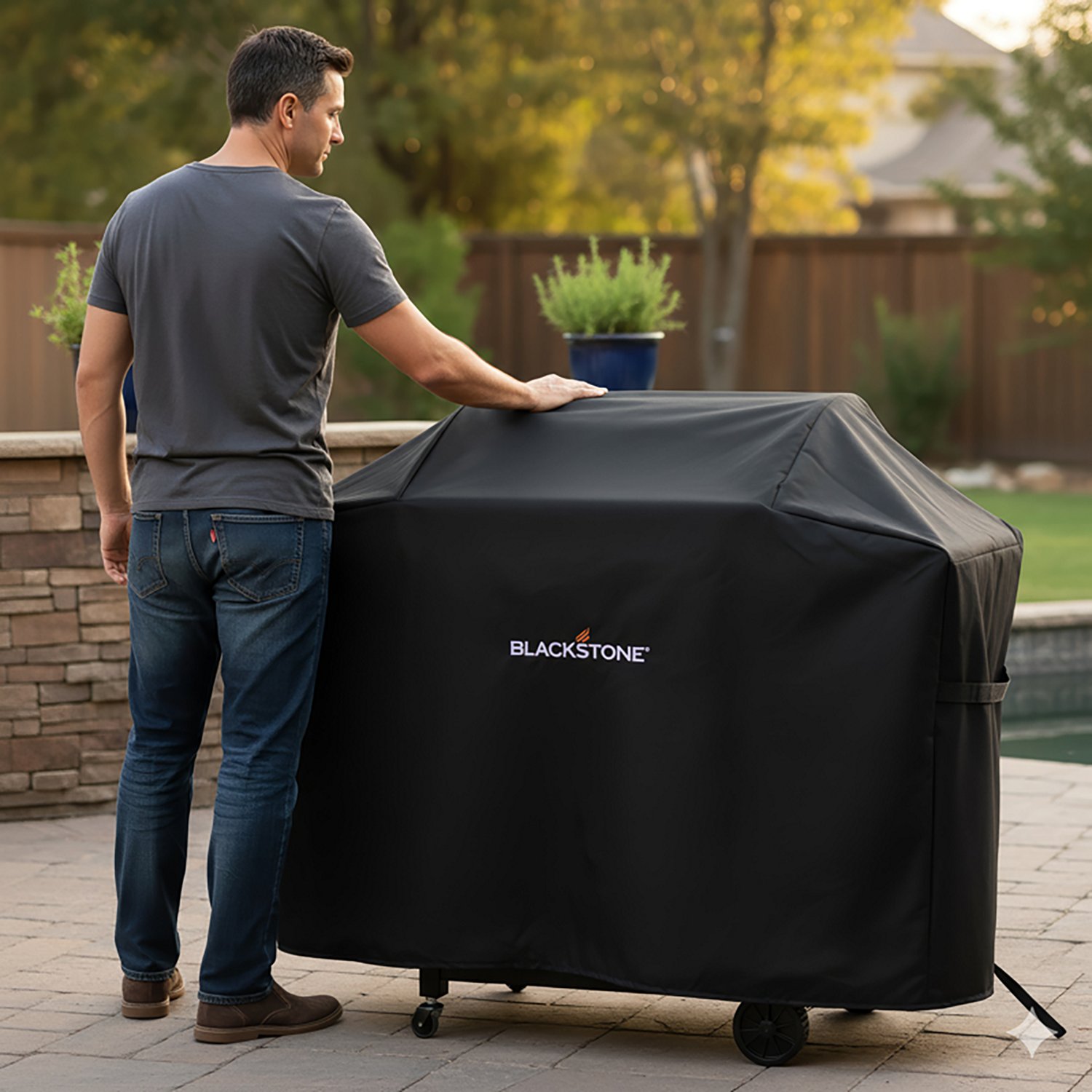 Blackstone 28 in Griddle Hood Cover                                                                                              - view number 2