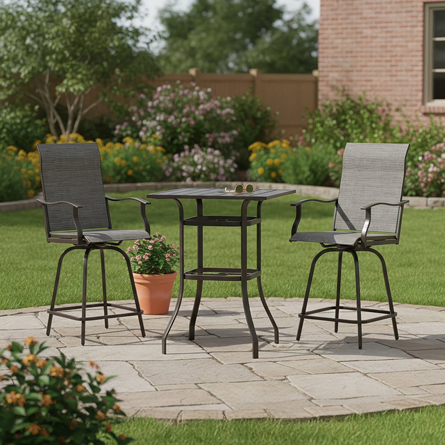 Mosaic 3-Piece Sling Bistro Set - view number 2