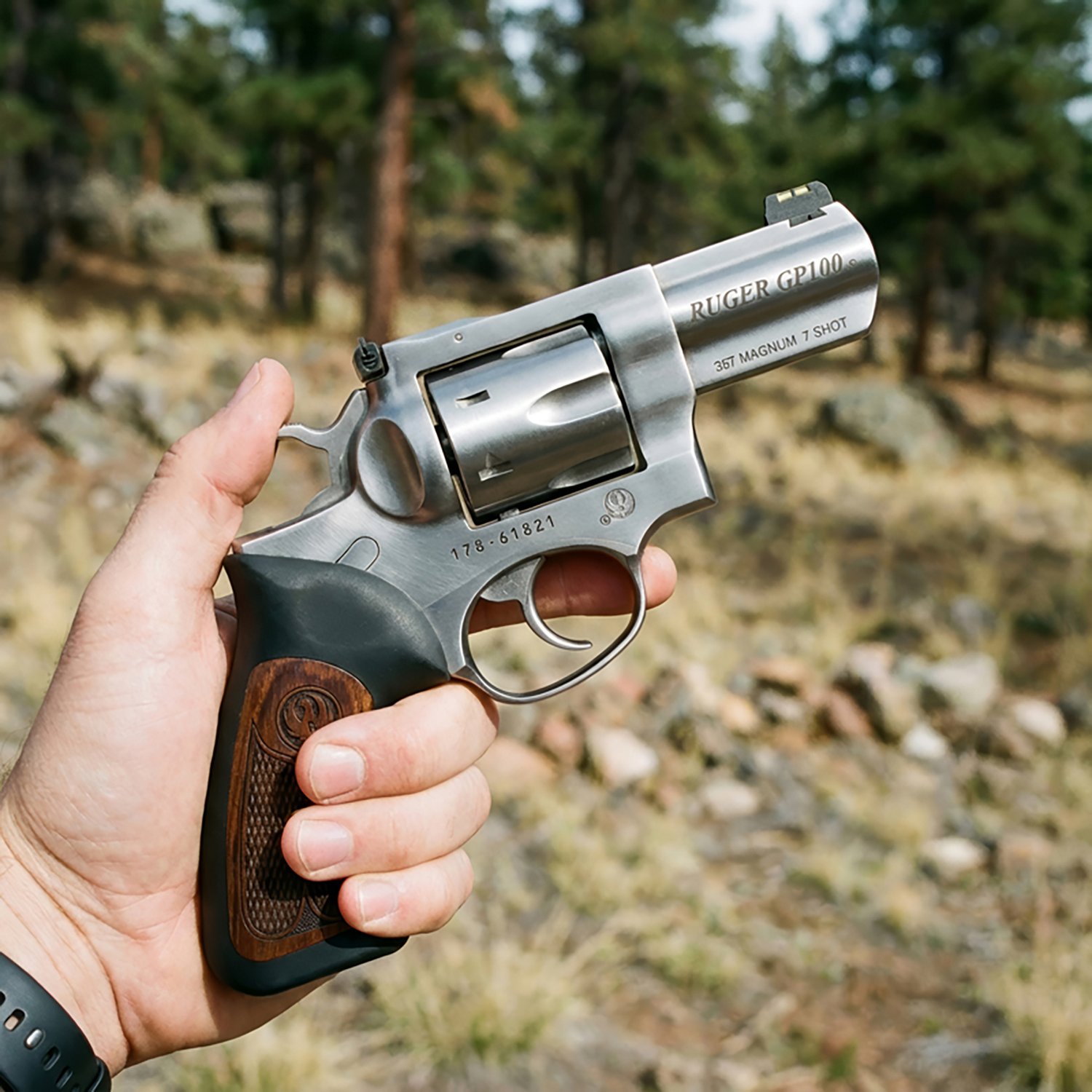 Ruger GP100 Standard 357 Mag 2-1/2 in Revolver - view number 2