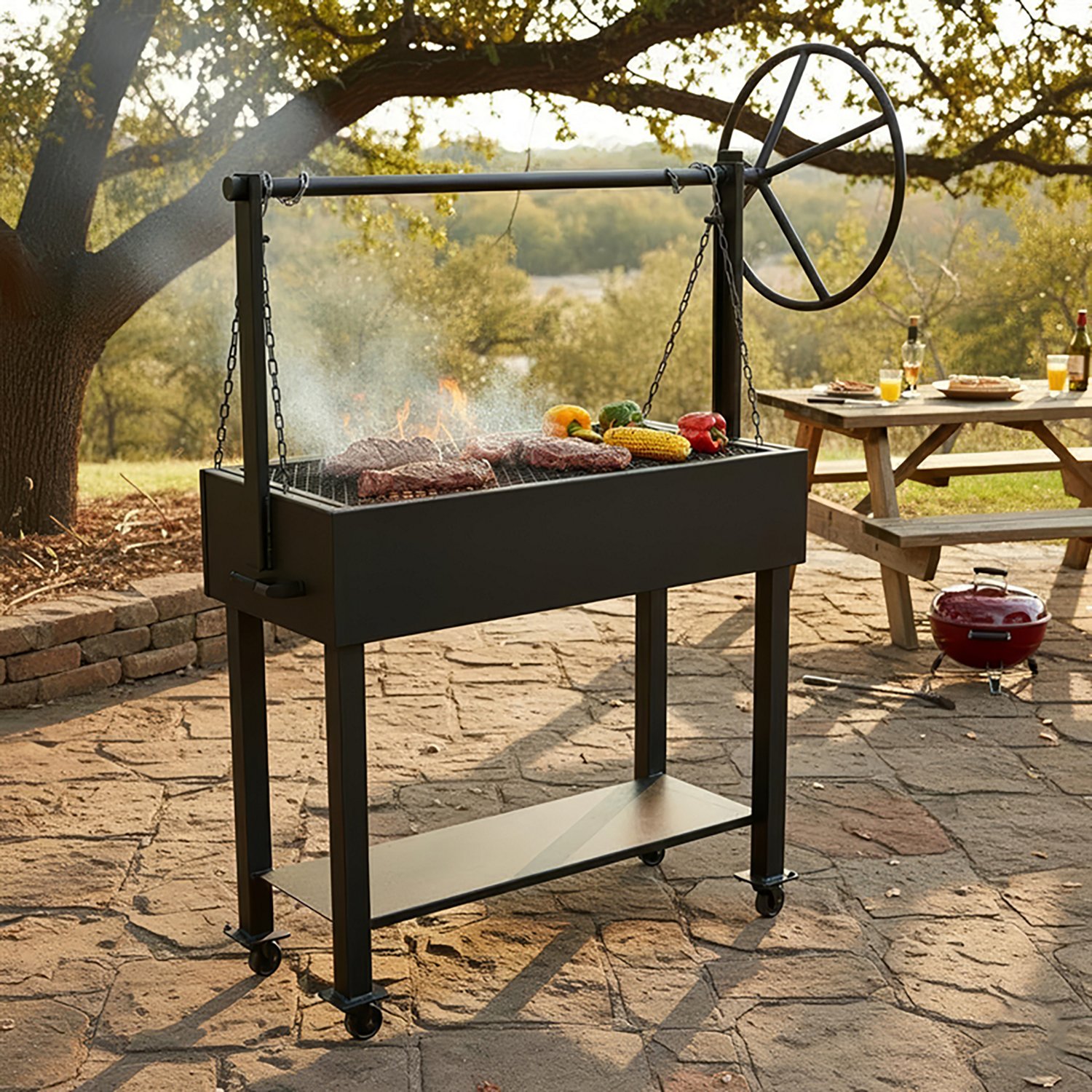 Old Country BBQ Pits Vaquero Open Fire Grill                                                                                     - view number 5