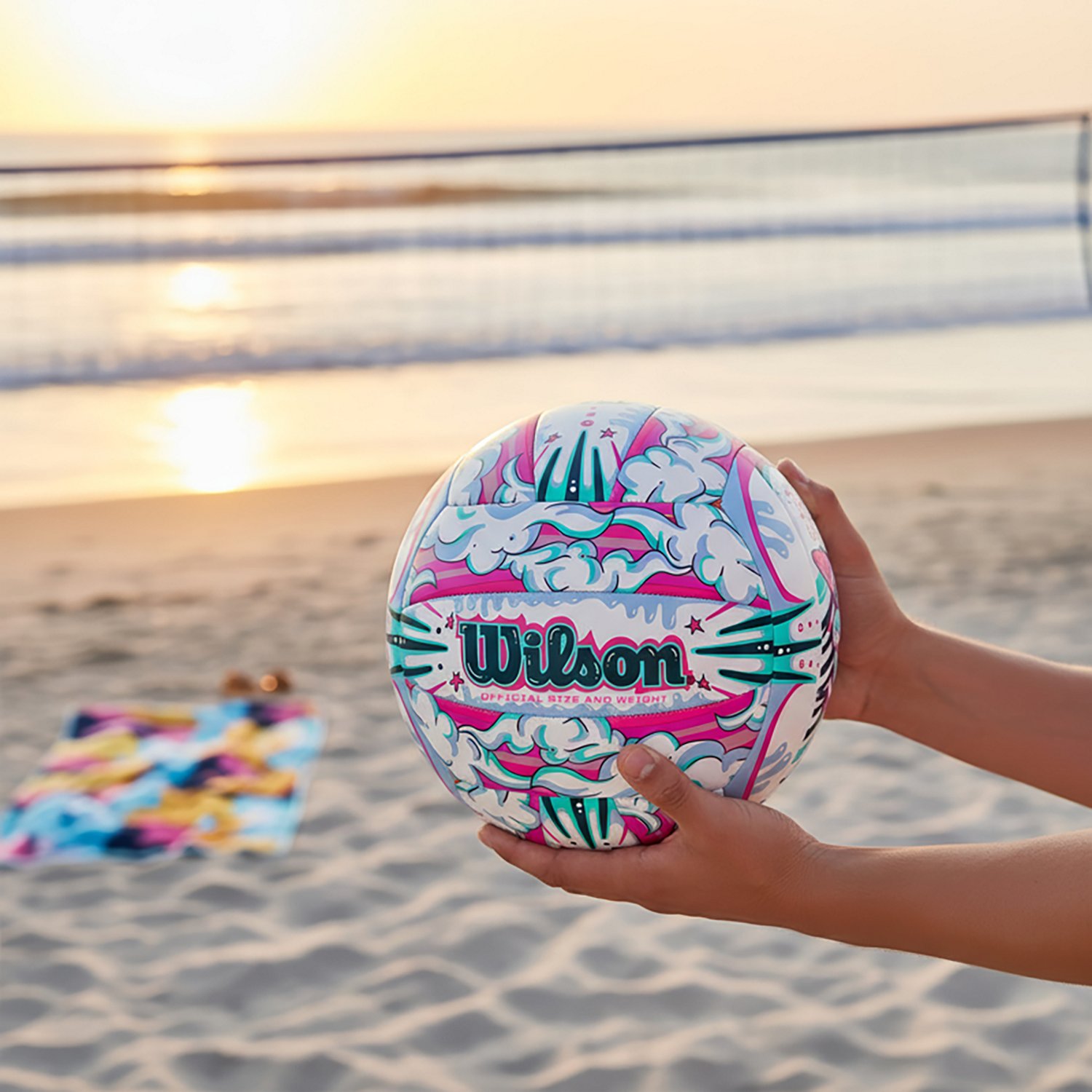 Wilson Graffiti Peace Outdoor Volleyball                                                                                         - view number 7