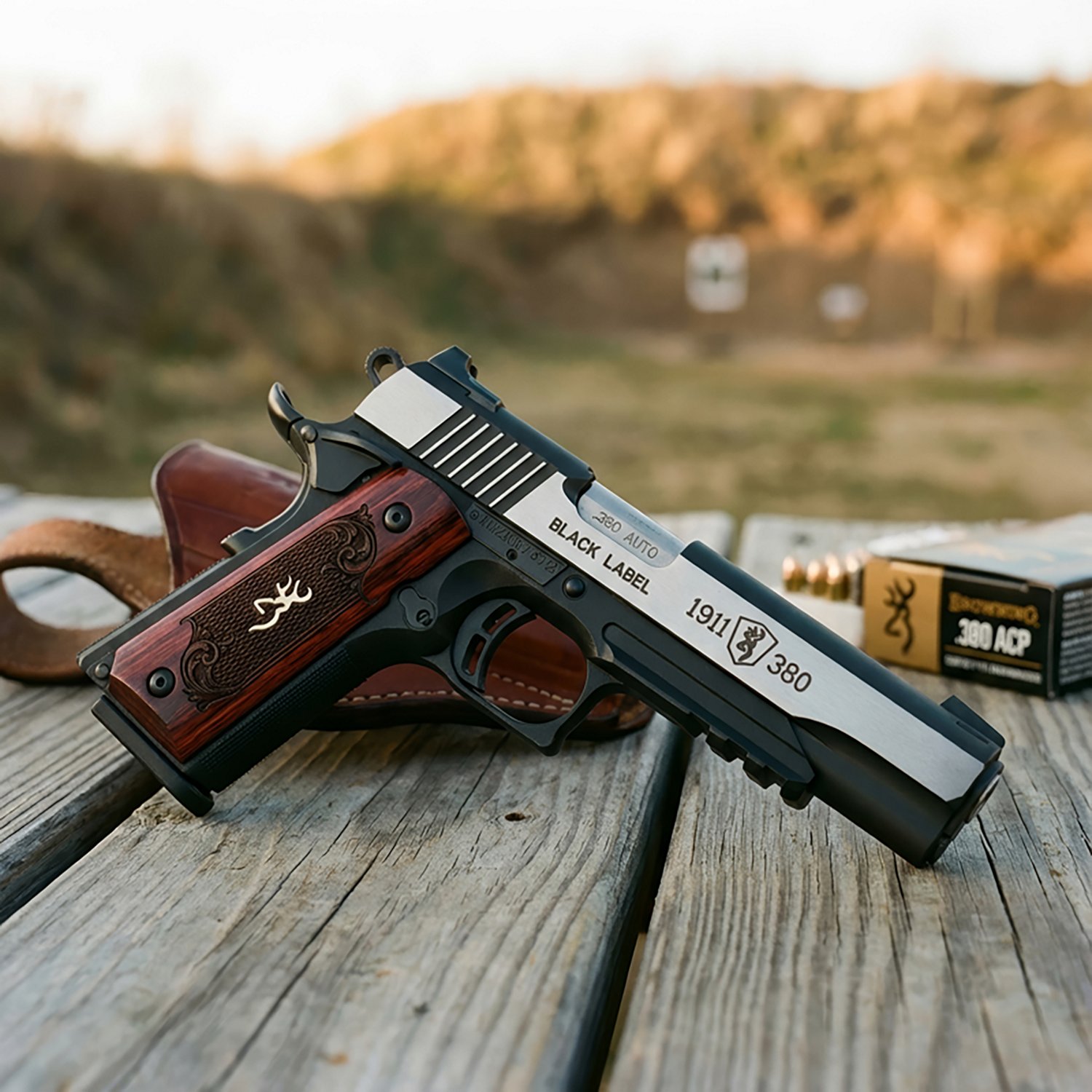 Browning 1911-380 Black Label Medallion Pro 380 ACP 4.25 in Centerfire Pistol - view number 2