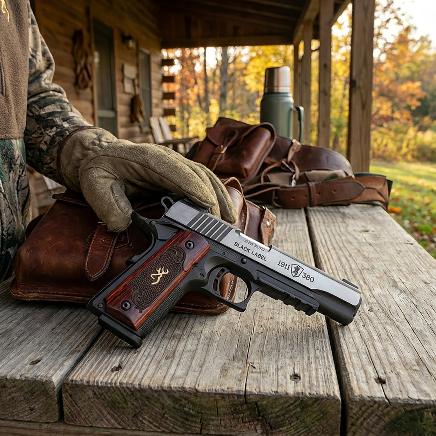 Browning 1911-380 Black Label Medallion Pro 380 ACP 4.25 in Centerfire Pistol - view number 3