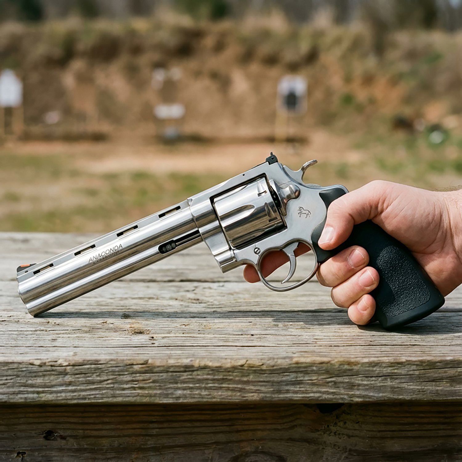 Colt Anaconda 44 Magnum 8 in Revolver                                                                                            - view number 2