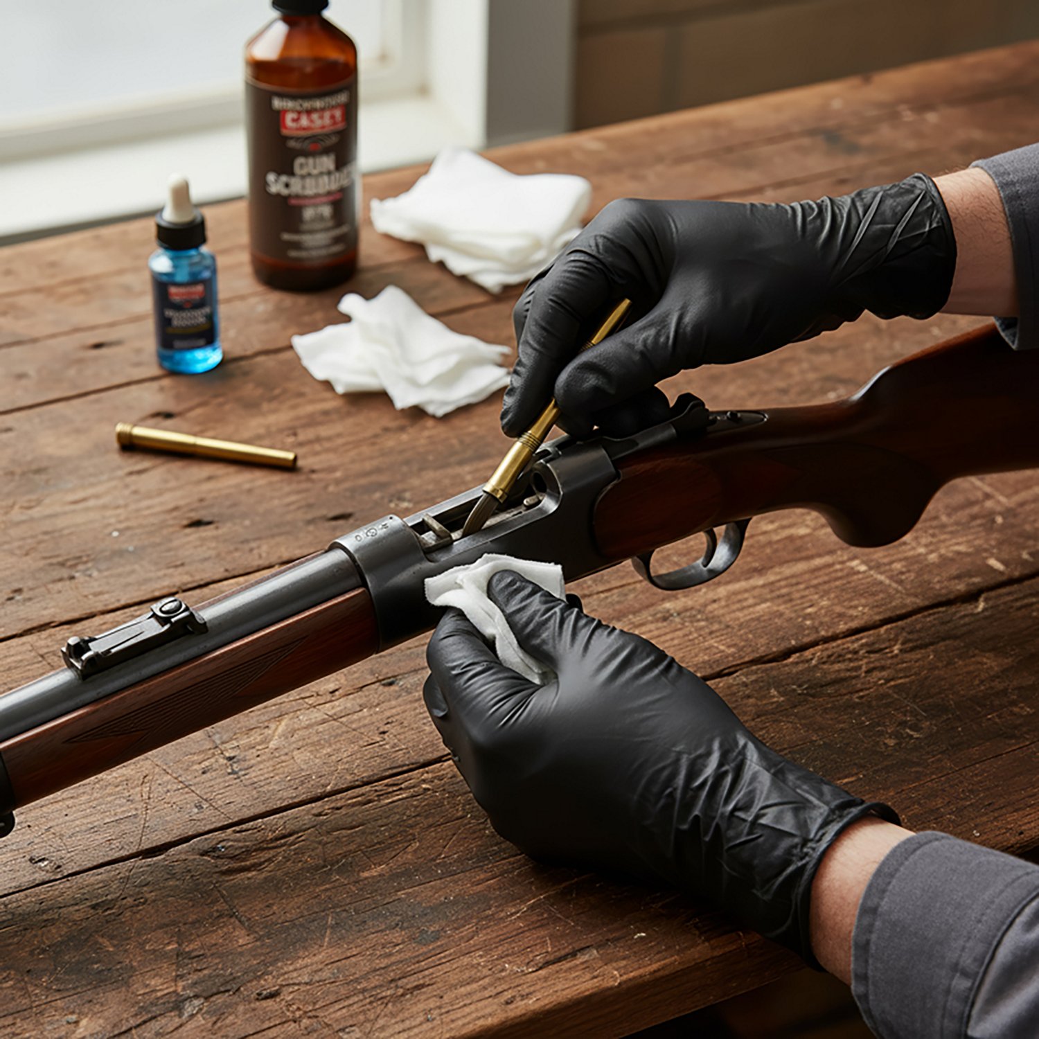 Birchwood Casey Adults' Gun Maintenance Gloves 10-Pack - view number 2