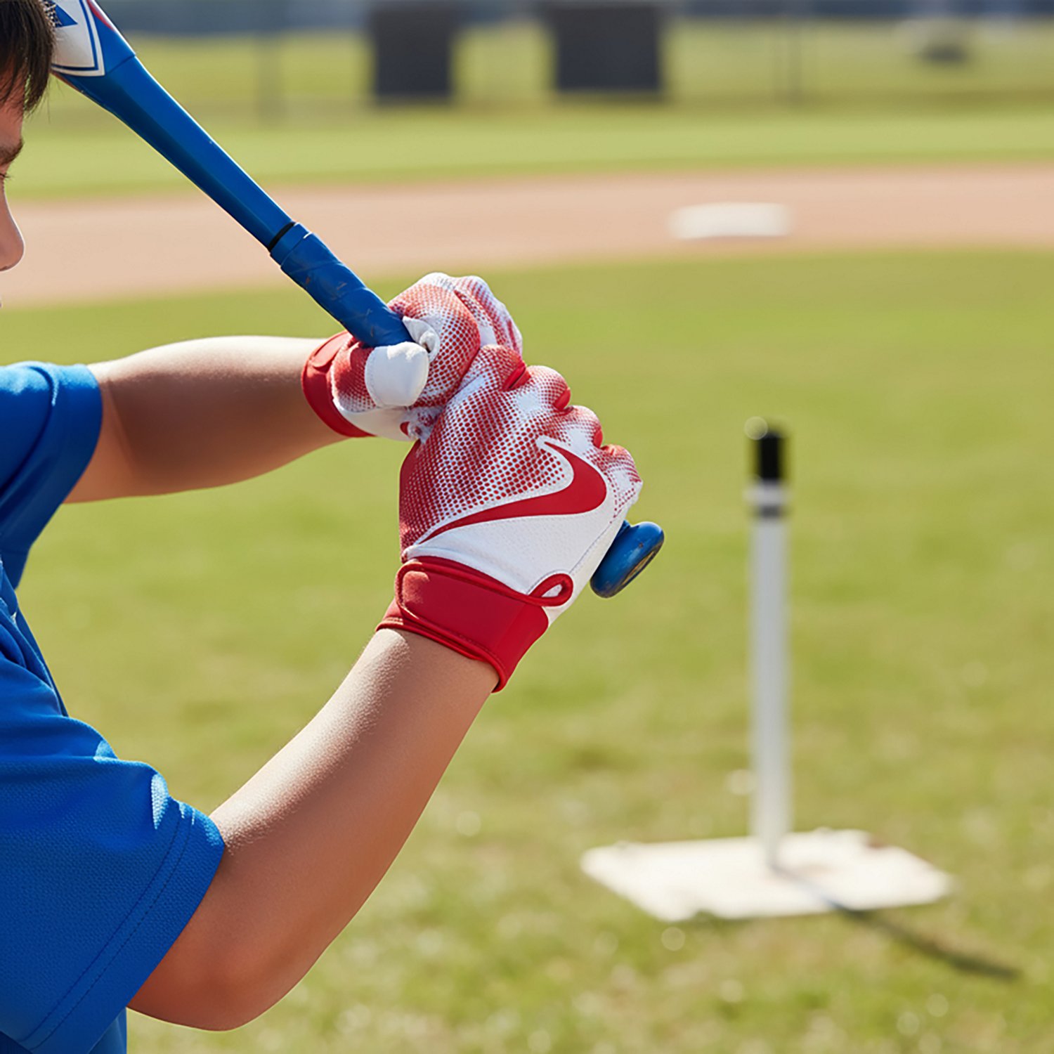 Nike Kids’ T-Ball Alpha Batting Glove                                                                                          - view number 4