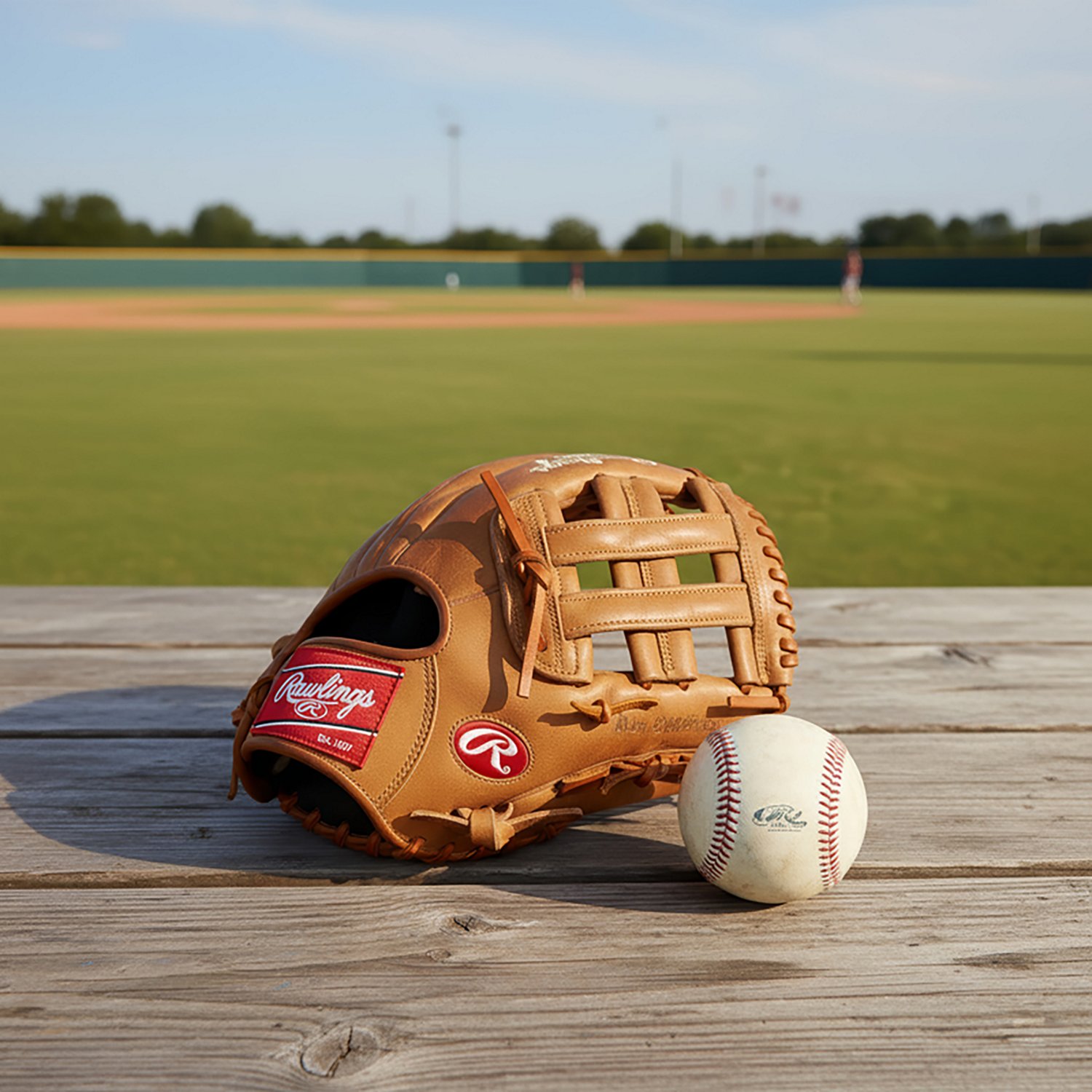 Rawlings Adults' Player Preferred H-Web 12.75 in Baseball Glove                                                                  - view number 6