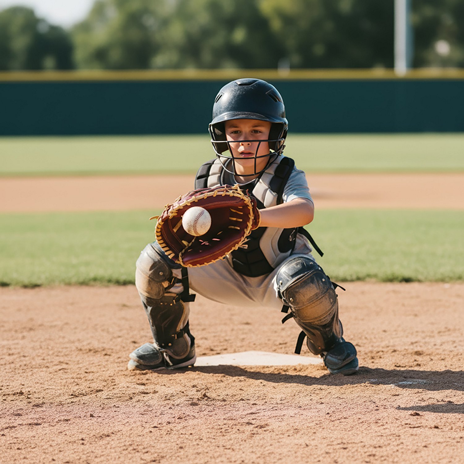 Rawlings 33 in Youth Catchers Baseball Mitt                                                                                      - view number 4